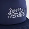 Kith Color-Blocked Nolan Trucker - Nocturnal sold by Kith