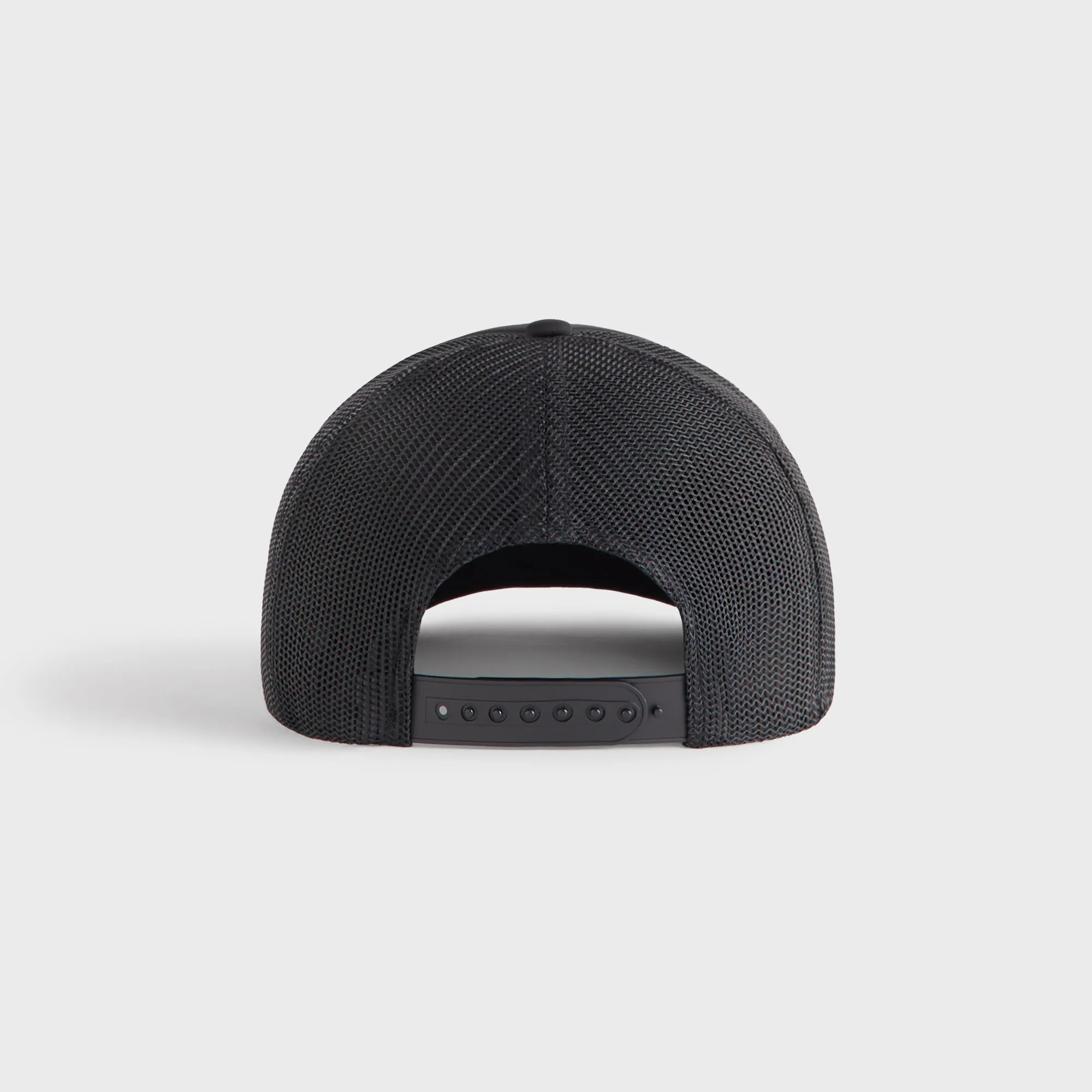 Kith Poly Foam Nolan Trucker Hat with Rubber Patch - Black sold by Kith product image thumbnail 3