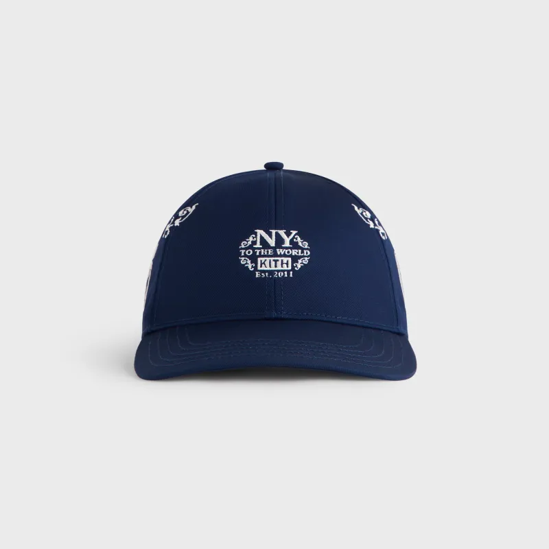 Kith Twill Aaron Classic Cap - Nocturnal sold by Kith
