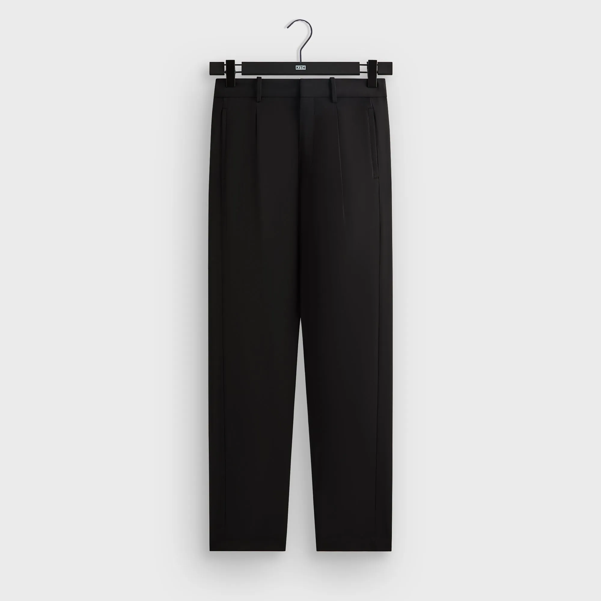 Kith Tropical Wool Callum Trouser - Black sold by Kith