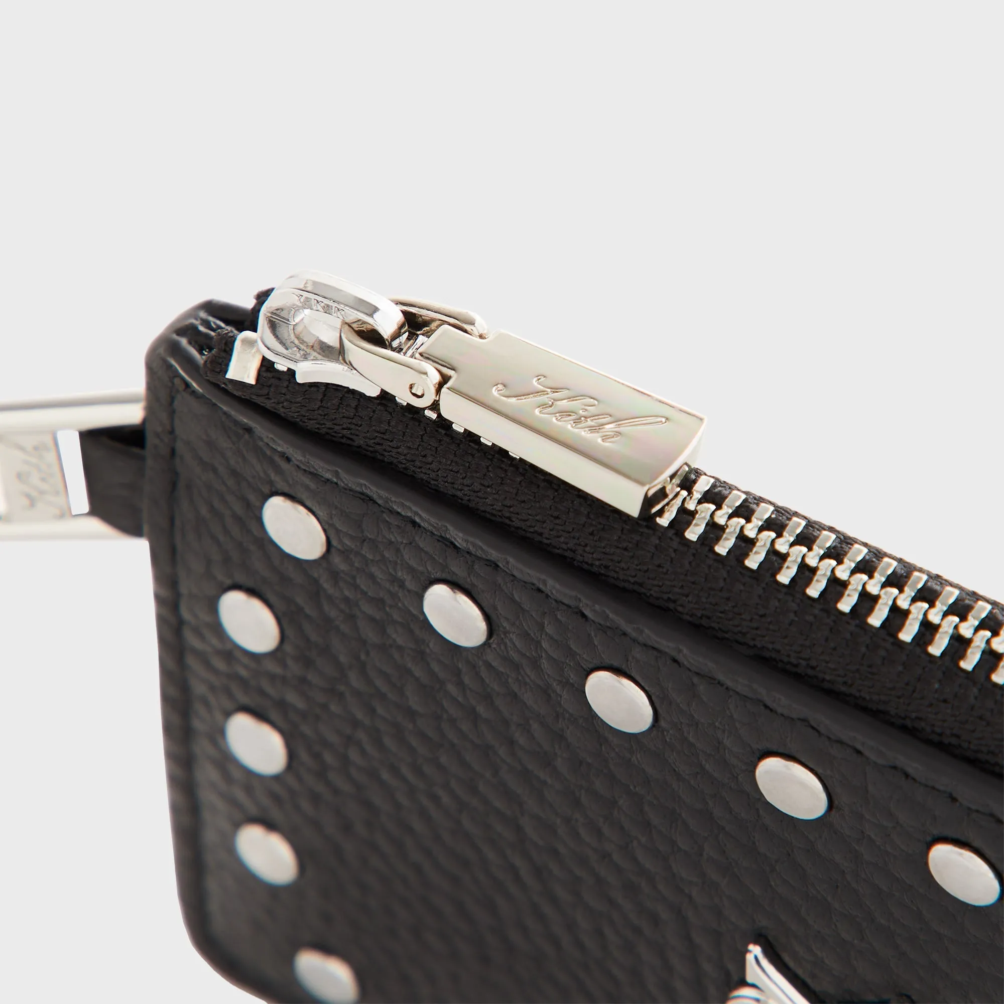 Kith Studded Chained Zipped Cardholder - Black sold by Kith product image thumbnail 5