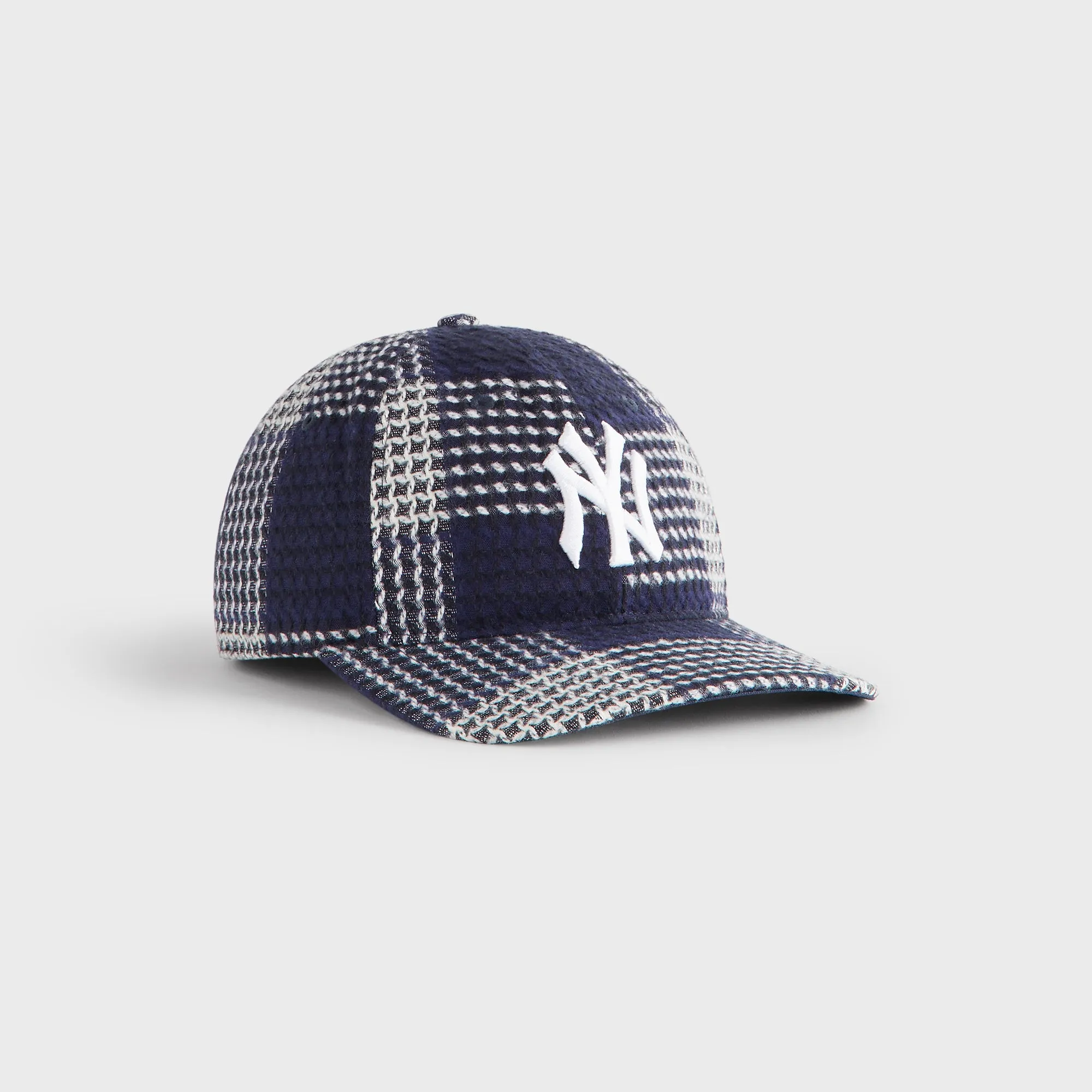 Kith & '47 for the New York Yankees Textured Plaid Franchise LS Cap - Nocturnal sold by Kith product image thumbnail 4