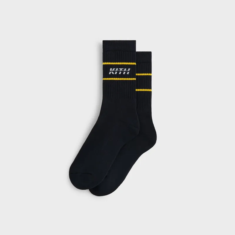 Kith Moto Crew Socks - Nocturnal made by Kith