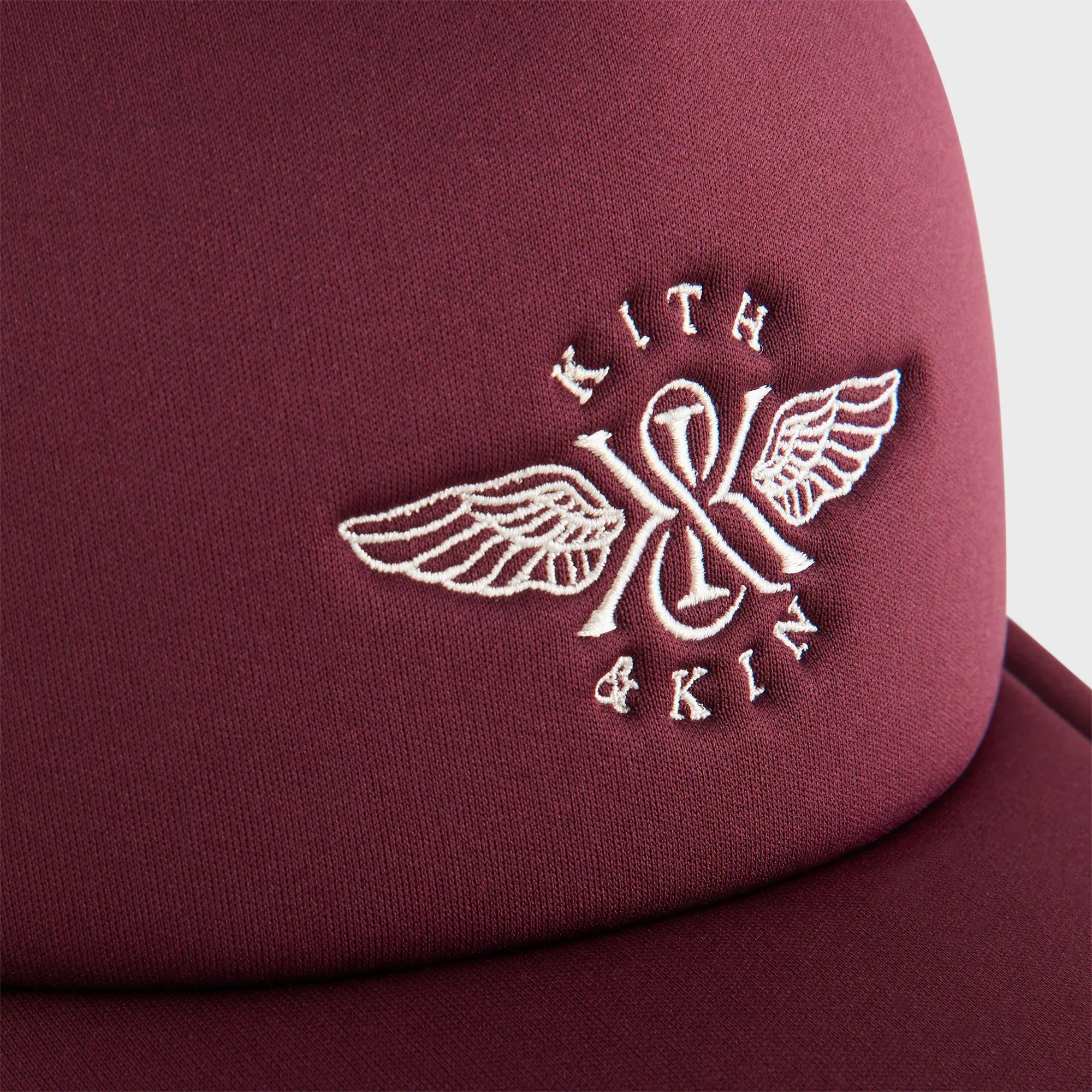 Kith Pick Stitch Poly Nolan Trucker Hat - Magma sold by Kith product image thumbnail 5