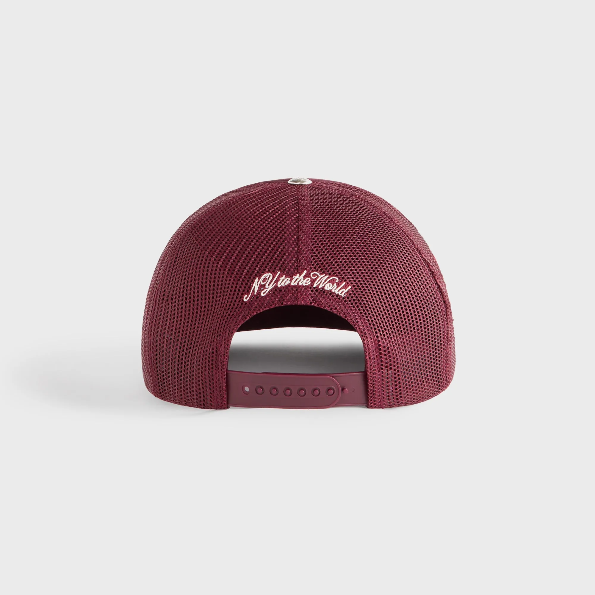Kith Pick Stitch Poly Nolan Trucker Hat - Magma sold by Kith product image thumbnail 3
