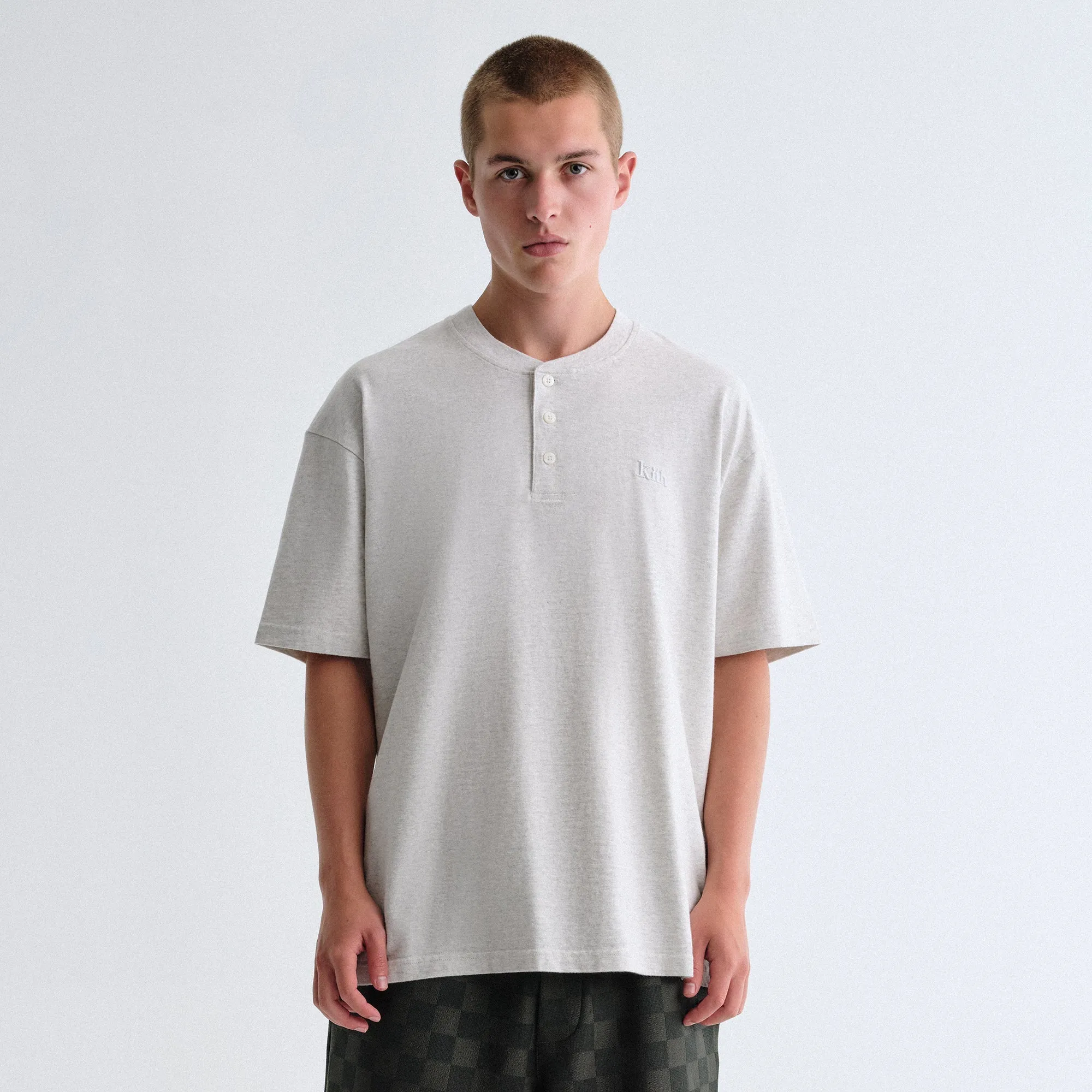 Kith Huntington Tee - Light Heather Grey sold by Kith product image thumbnail 2