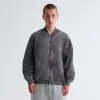 Kith Antique Wash Avery Bomber Jacket - Black sold by Kith