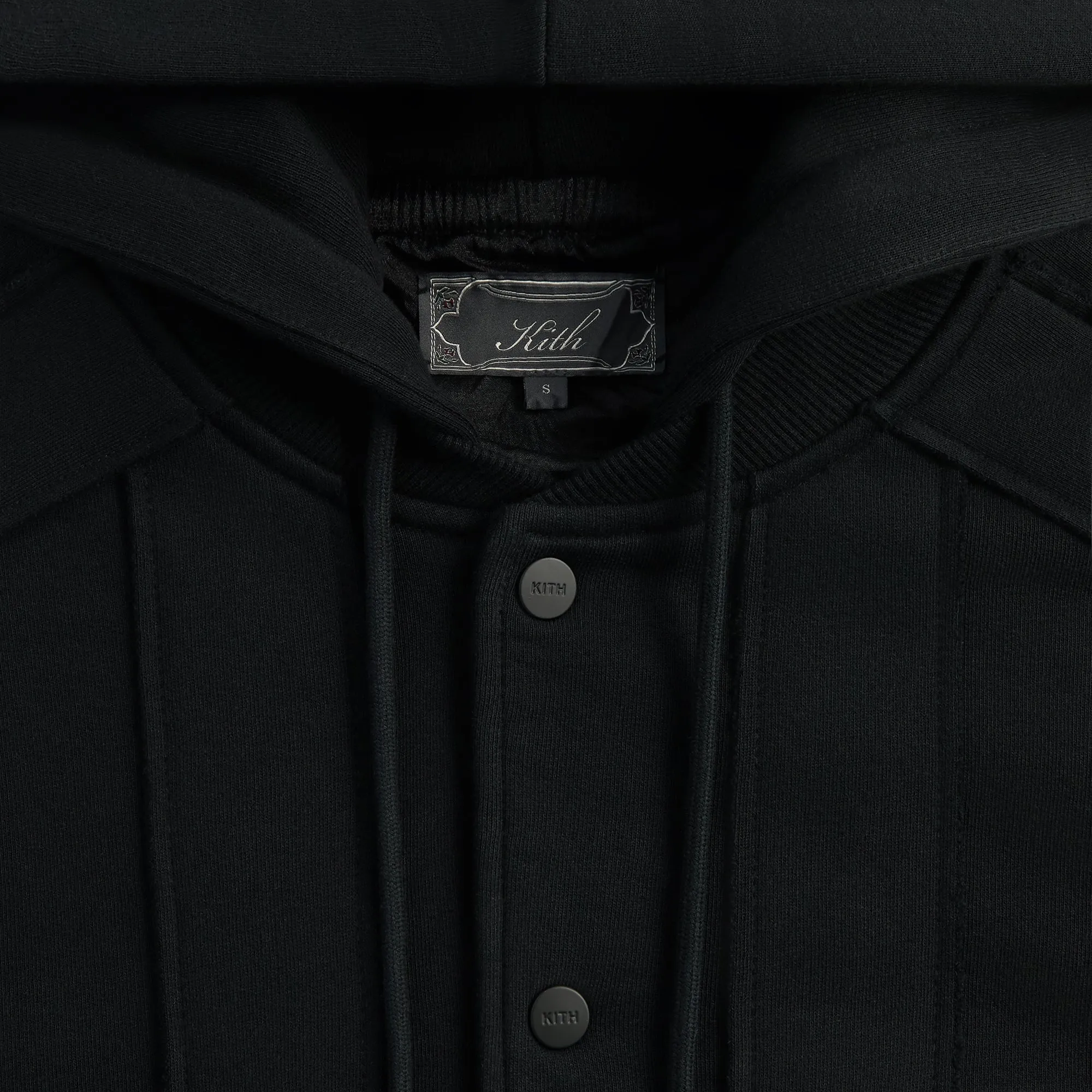 Kith Hooded Marvin Bomber Jacket - Black sold by Kith product image thumbnail 4