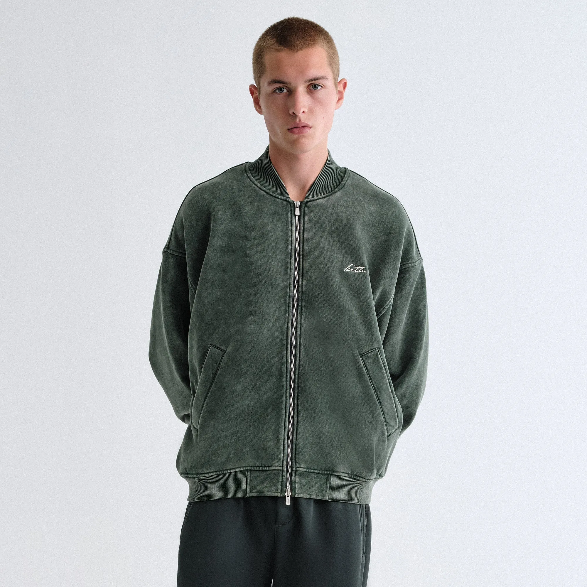 Kith Antique Wash Avery Bomber Jacket - Stadium sold by Kith product image thumbnail 2