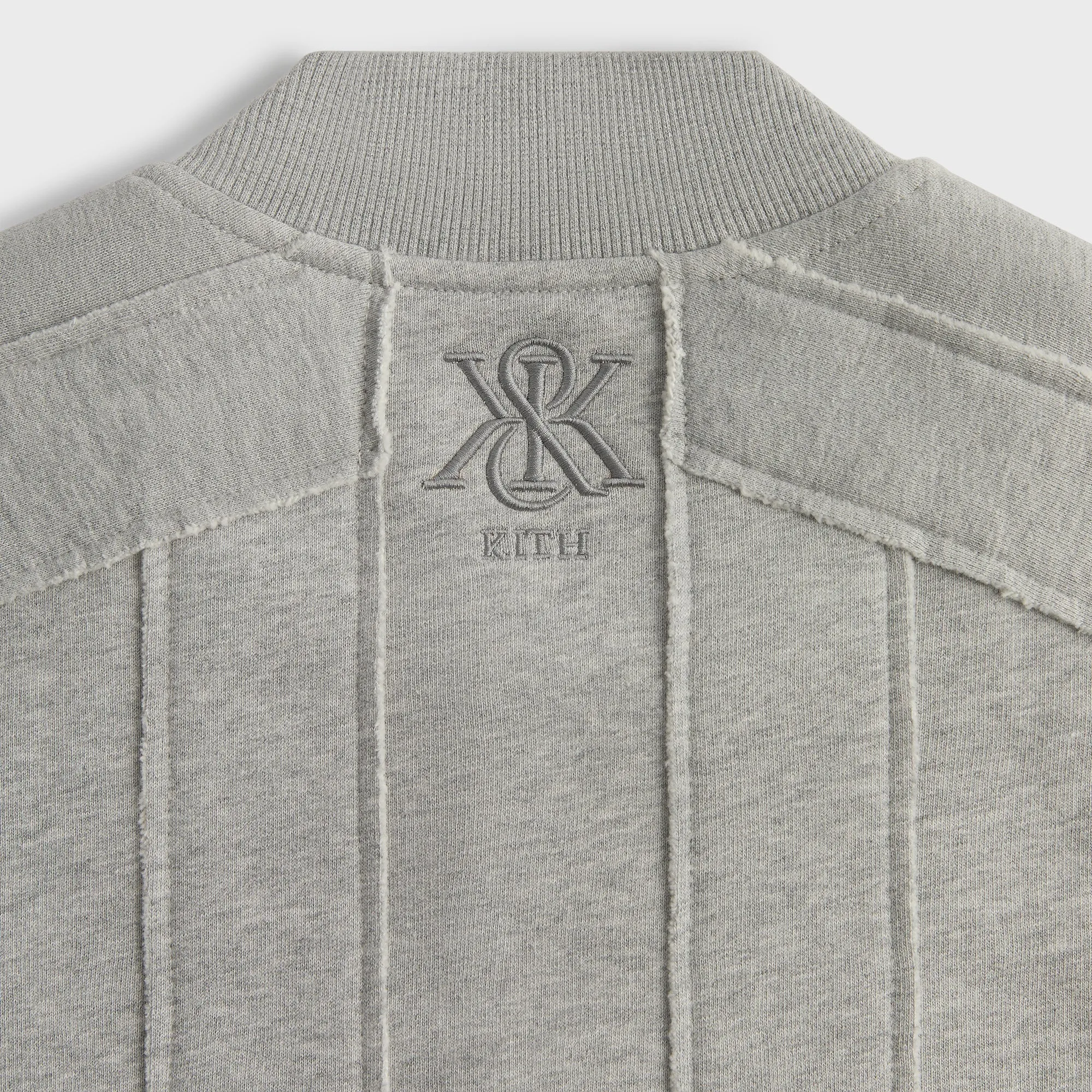 Kith Marvin Bomber Jacket - Mid Heather Grey sold by Kith product image thumbnail 5