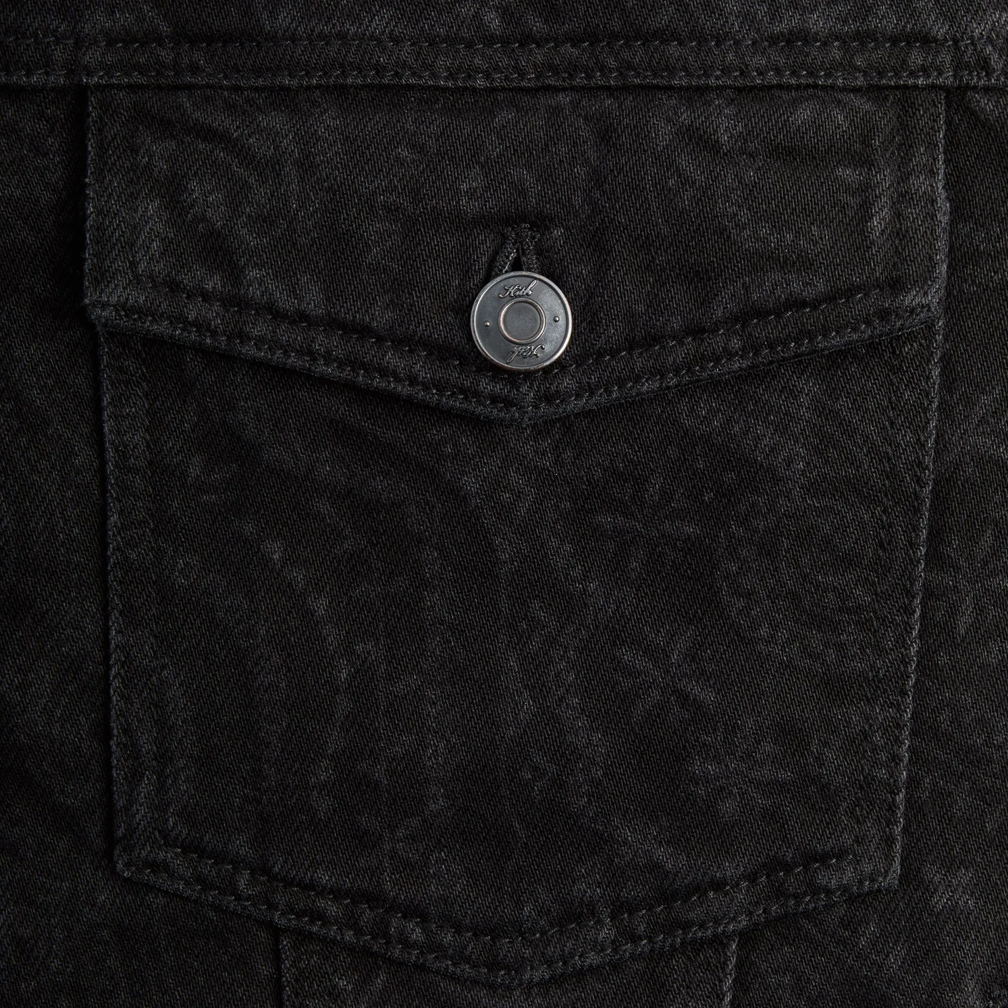 Kith Puffed Jase Denim Jacket - Black sold by Kith product image thumbnail 4