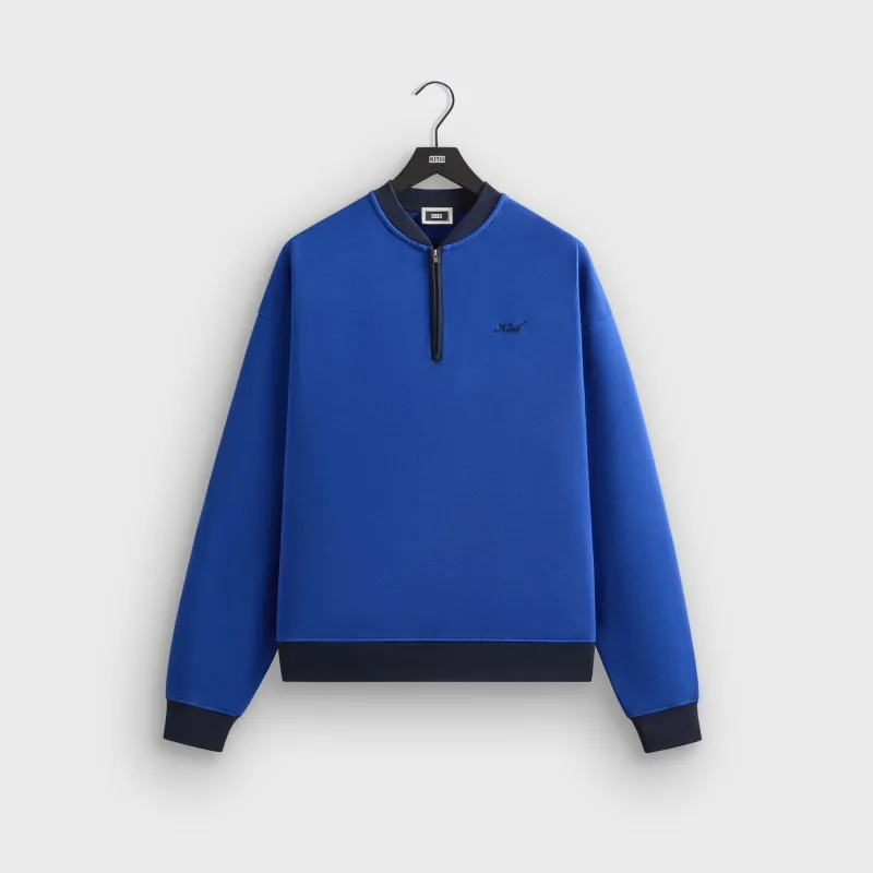 Kith Quarter Zip Terry Nelson Crewneck - Cyclone sold by Kith