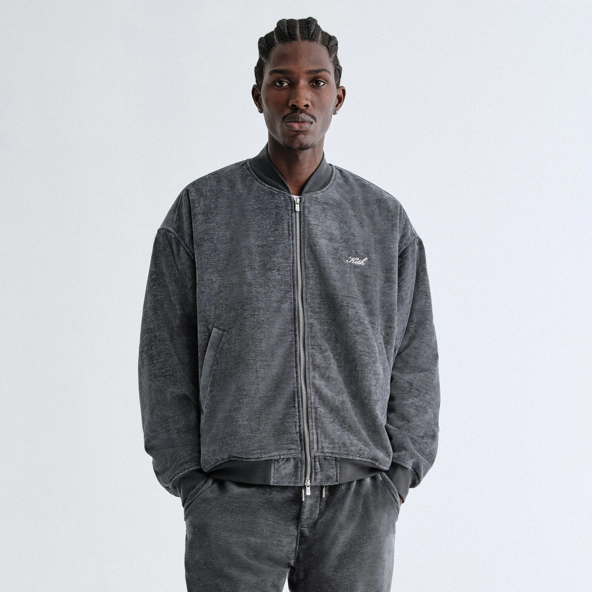 Kith Chenille Avery Bomber Jacket - Simple sold by Kith product image thumbnail 2