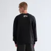 Kith Nelson Just Us Crewneck Sweatshirt - Black sold by Kith