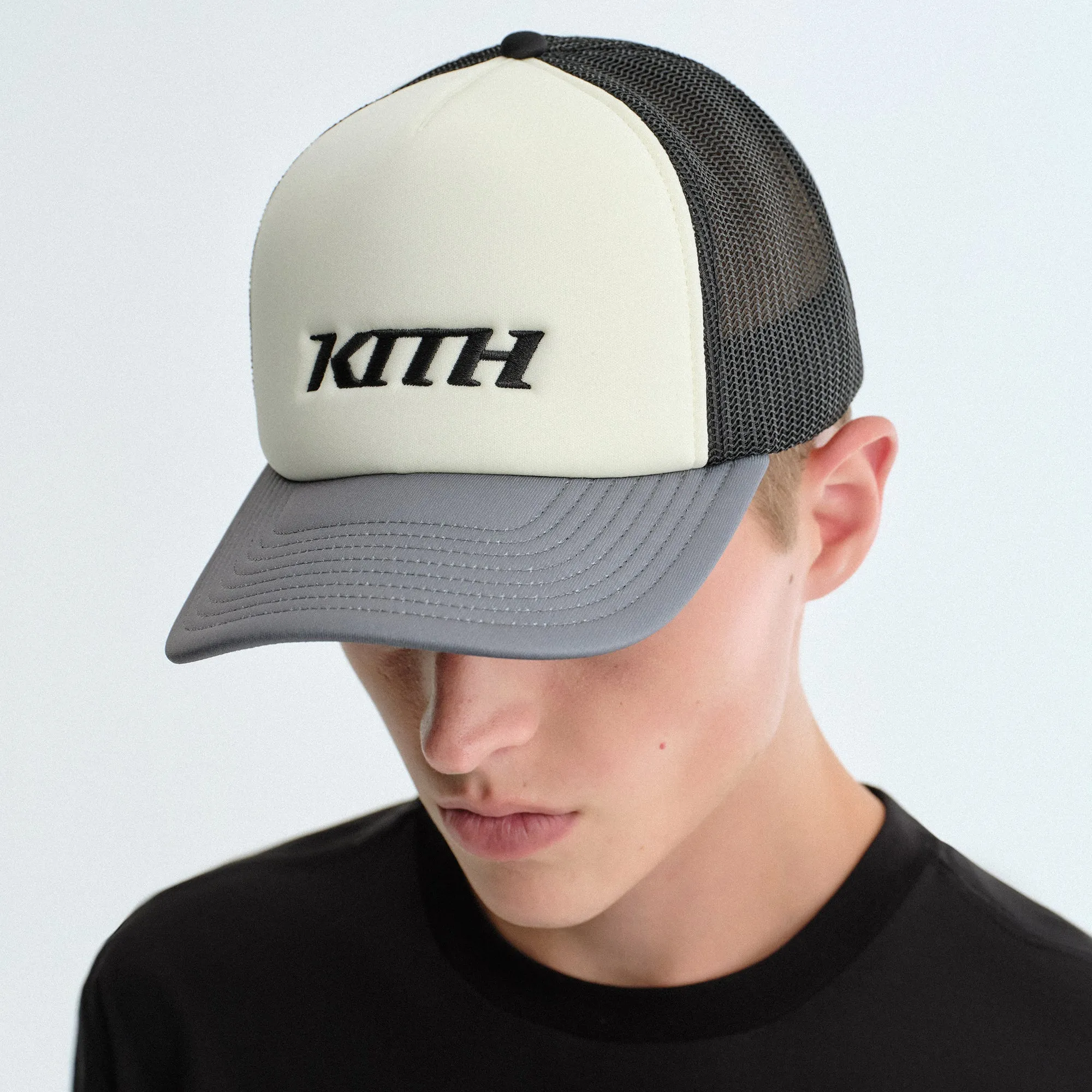 Kith Polyfoam Nolan Trucker Hat - Black sold by Kith product image thumbnail 2