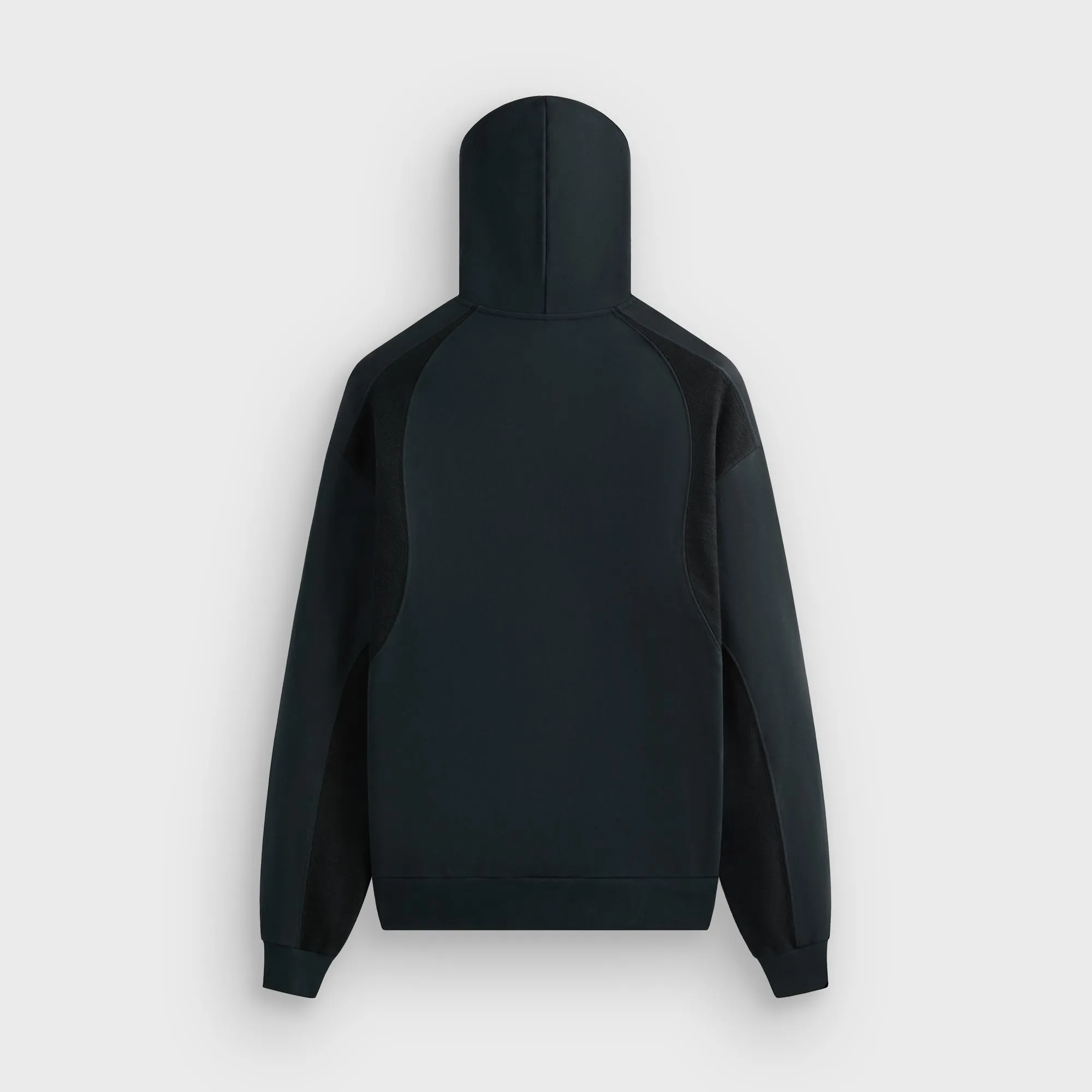 Kith Curved Panel Terry Nelson Hoodie - Black sold by Kith product image thumbnail 3