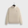 Kith Quarter Zip Nelson Pullover - Rye sold by Kith