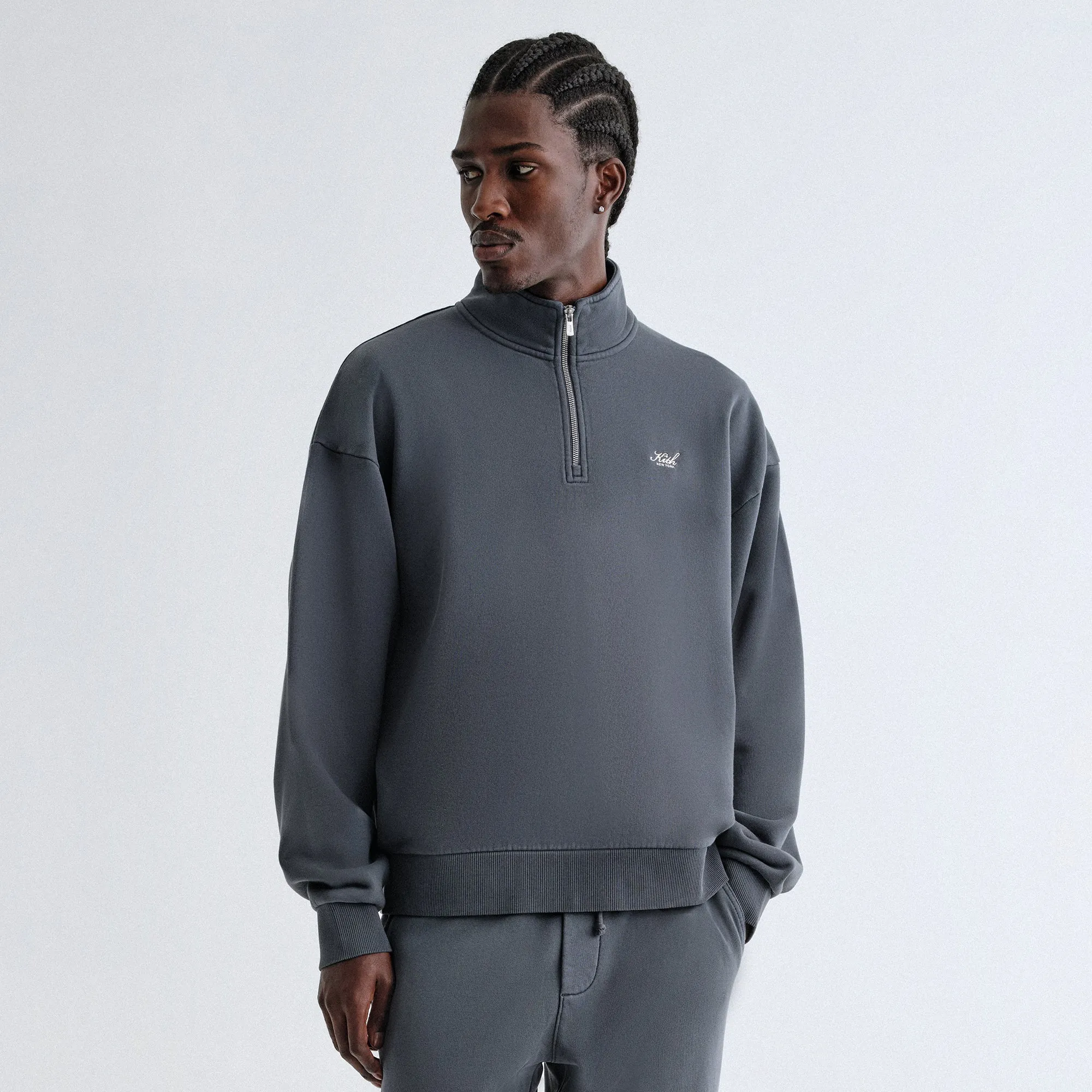 Kith Quarter Zip Nelson Pullover - Simple sold by Kith product image thumbnail 2