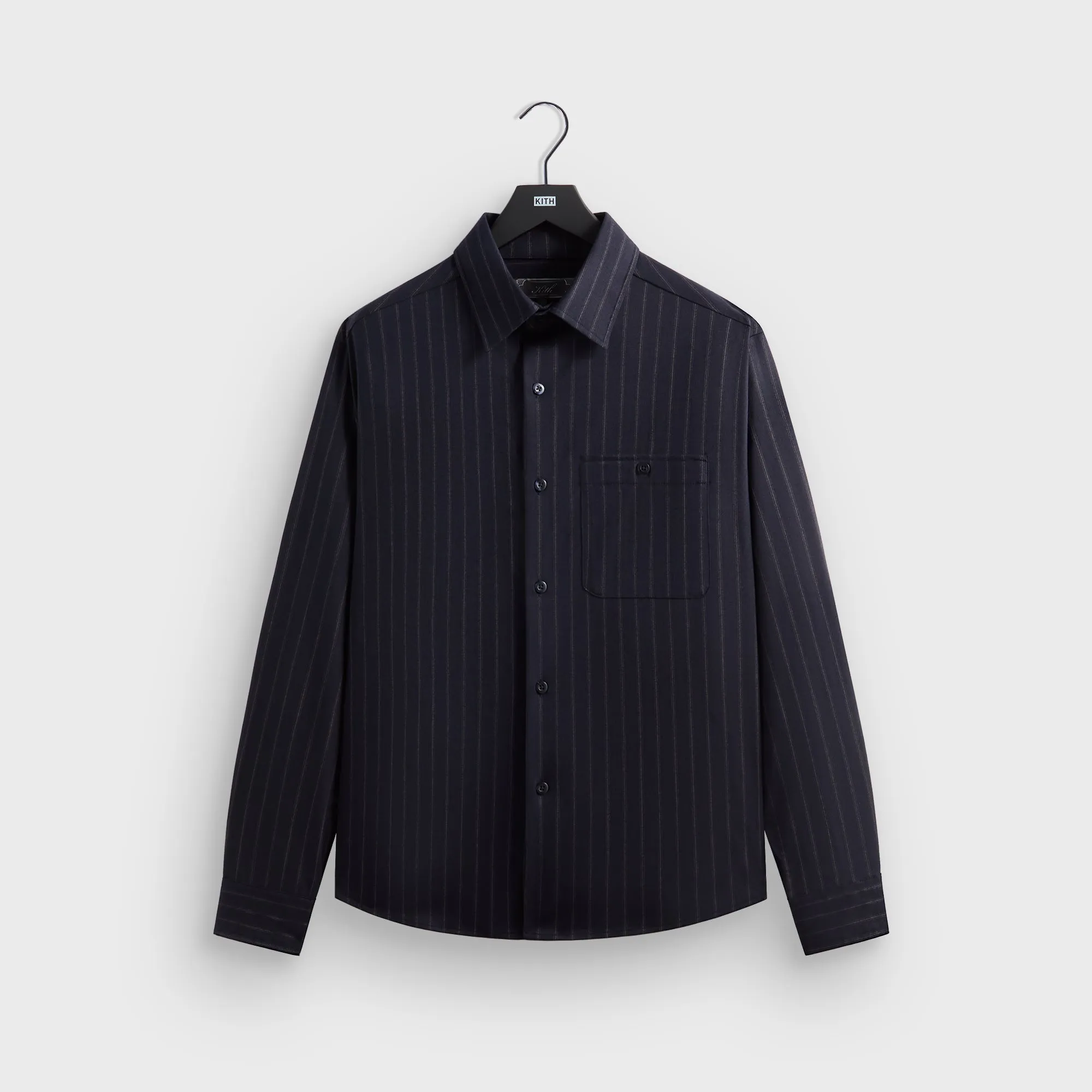 Kith Flannel Tomas Shirt - Nocturnal sold by Kith