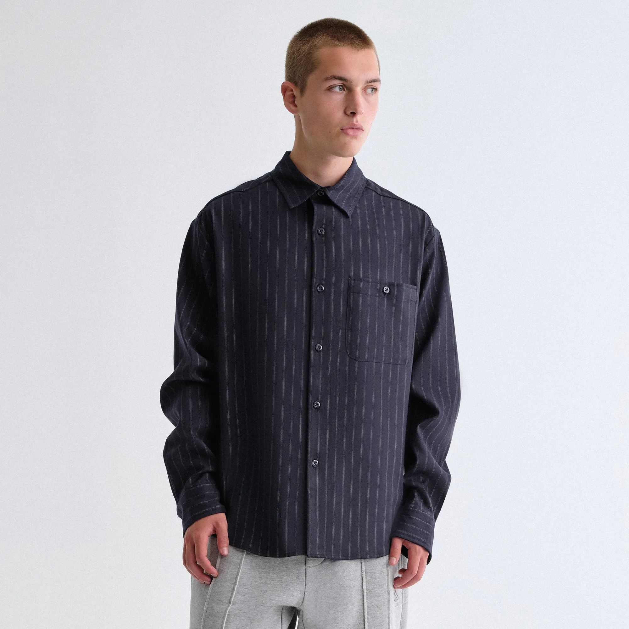 Kith Flannel Tomas Shirt - Nocturnal sold by Kith product image thumbnail 2