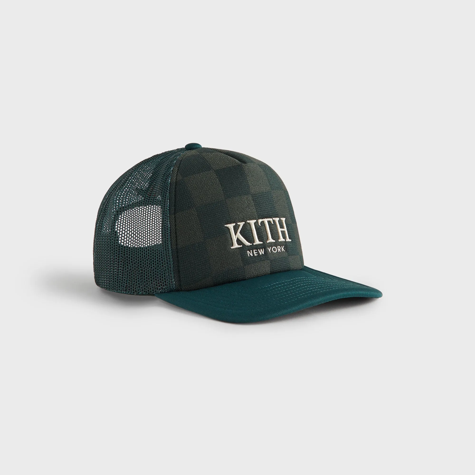 Kith Checkerboard Double Weave Nolan Trucker Hat - Stadium sold by Kith product image thumbnail 3