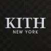 Kith Double Weave Davis Quarter Zip Pullover - Black sold by Kith