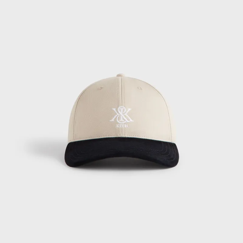 Kith Two-Tone Suede Brim Aaron Classic Cap - Canvas sold by Kith