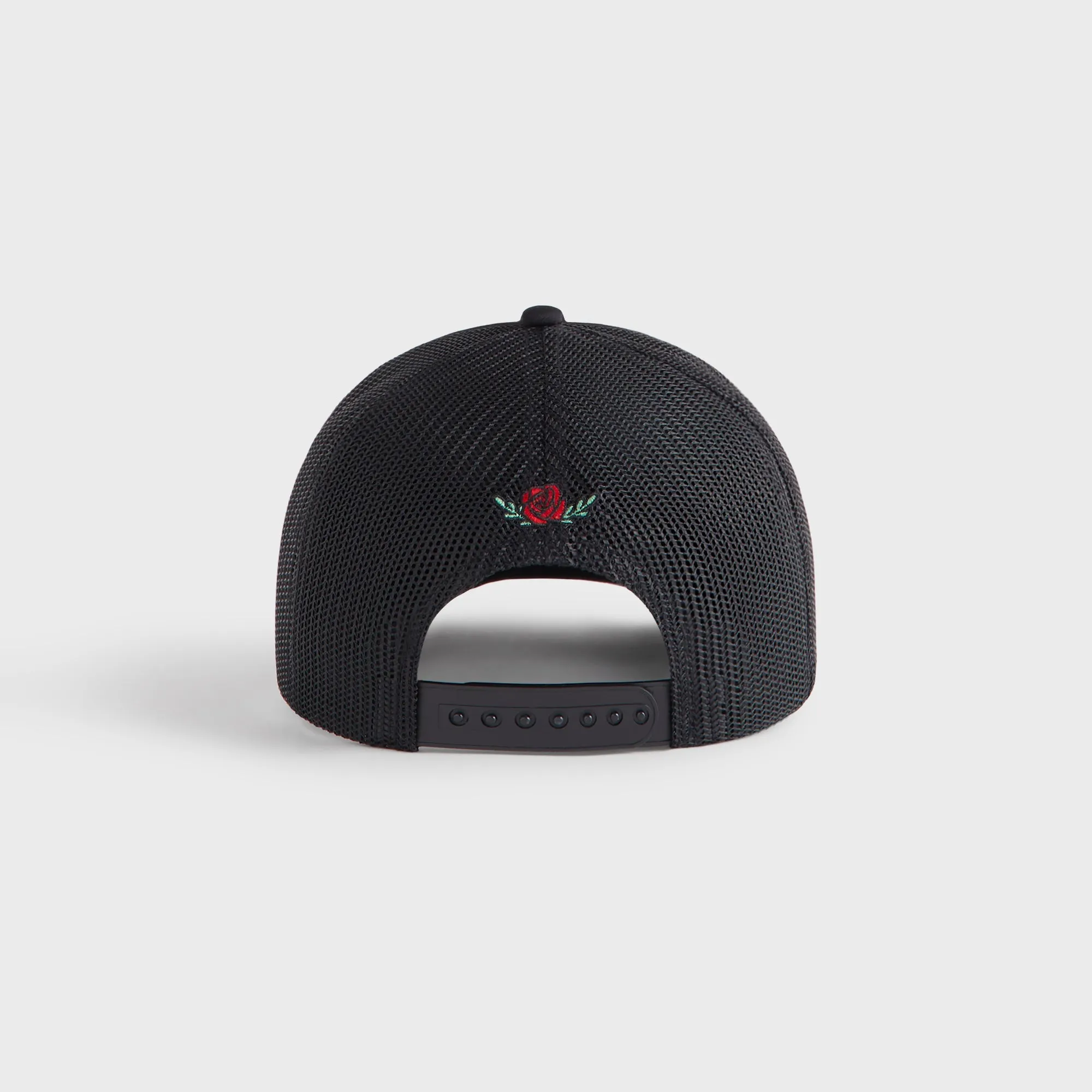 Kith Checkerboard Double Weave Nolan Trucker Hat - Black sold by Kith product image thumbnail 2