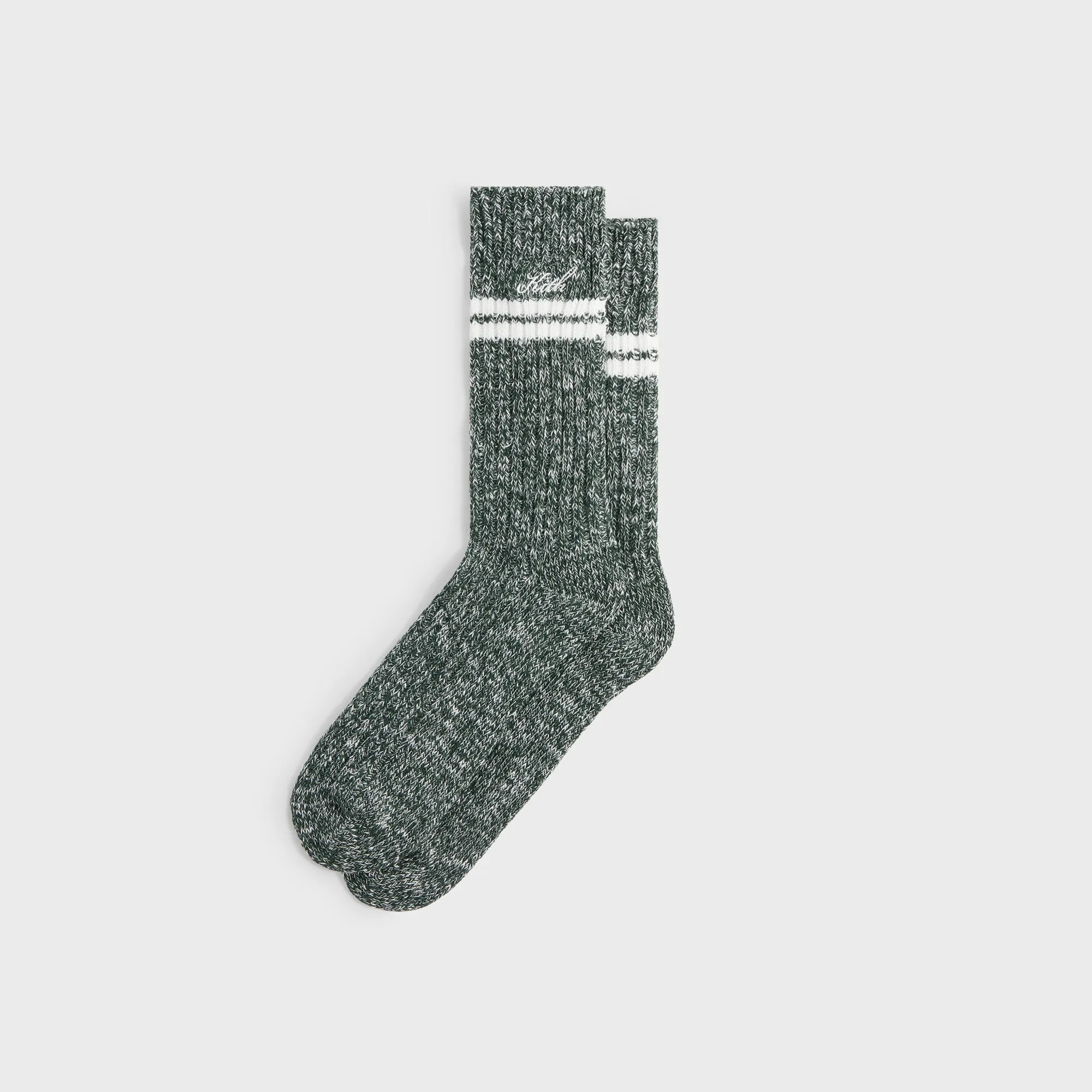 Kith Calf Stripe Marled Crew Sock - Stadium sold by Kith