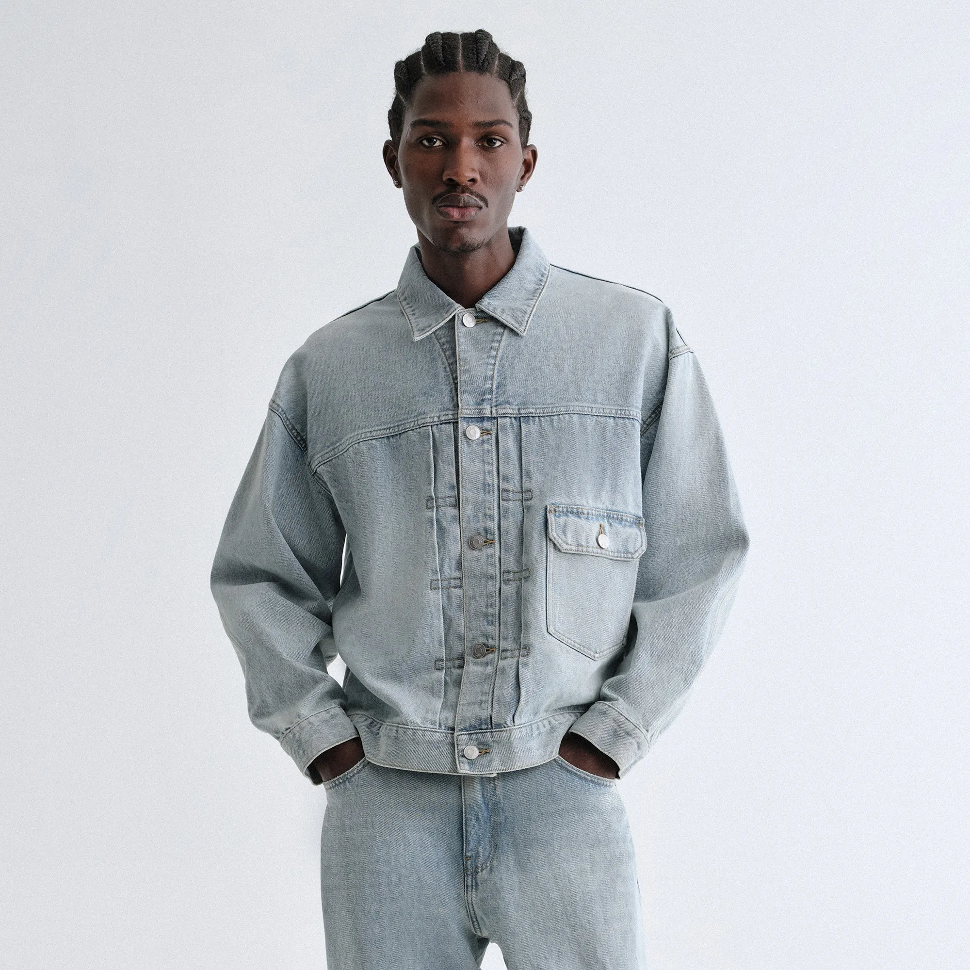 Kith Alonzo Denim Jacket - Light Indigo sold by Kith product image thumbnail 2