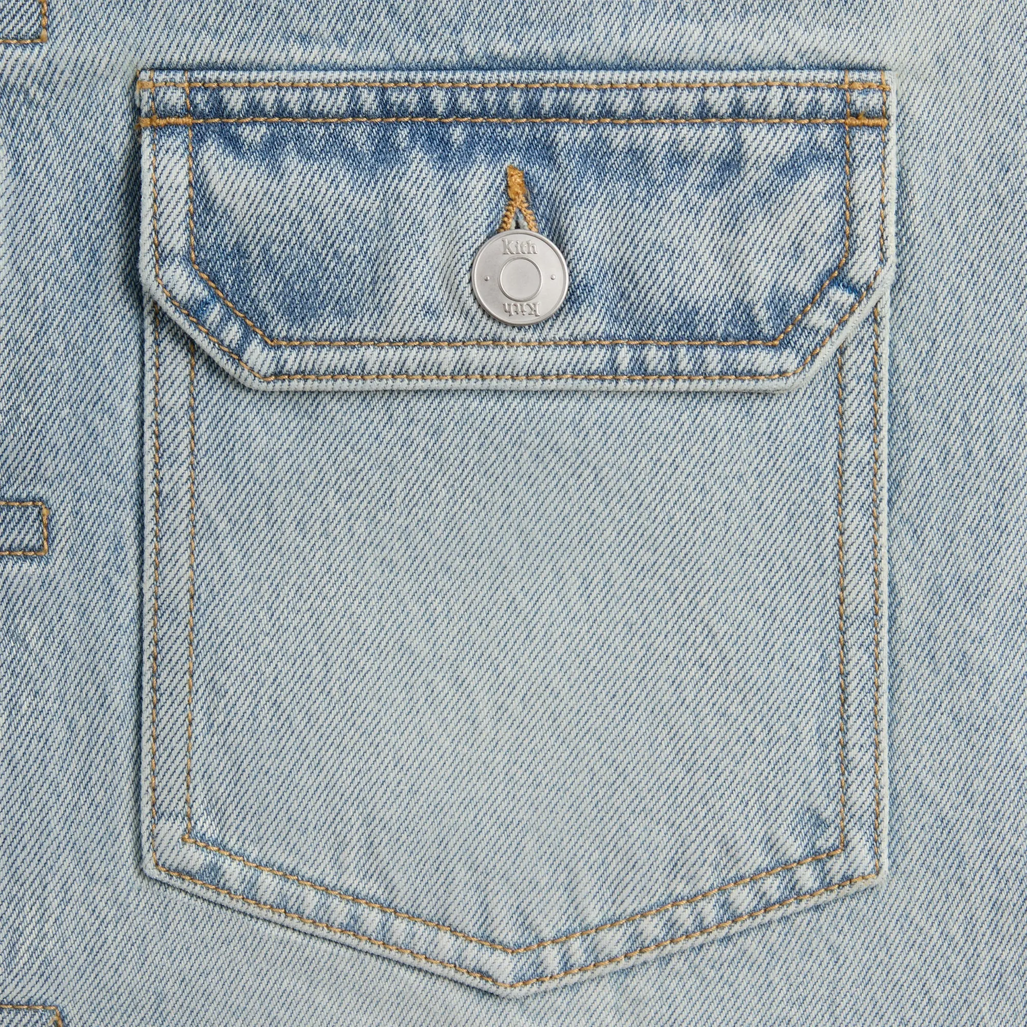 Kith Alonzo Denim Jacket - Light Indigo sold by Kith product image thumbnail 5
