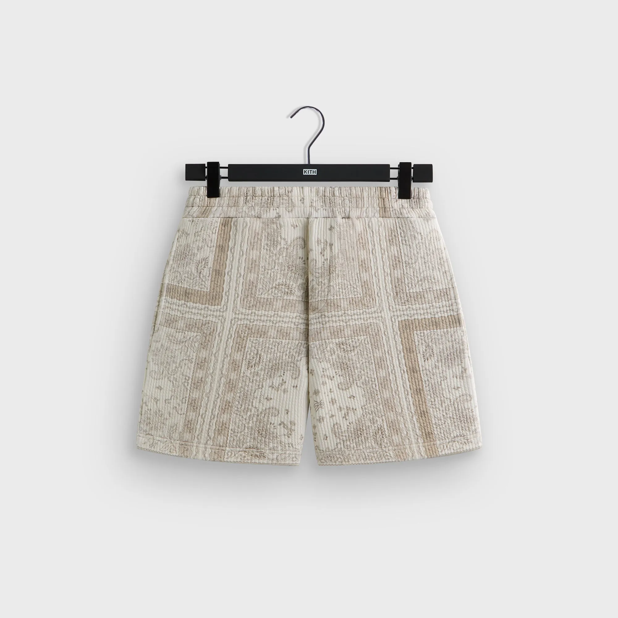 Kith Striped Interlock Curtis Short - Canvas sold by Kith