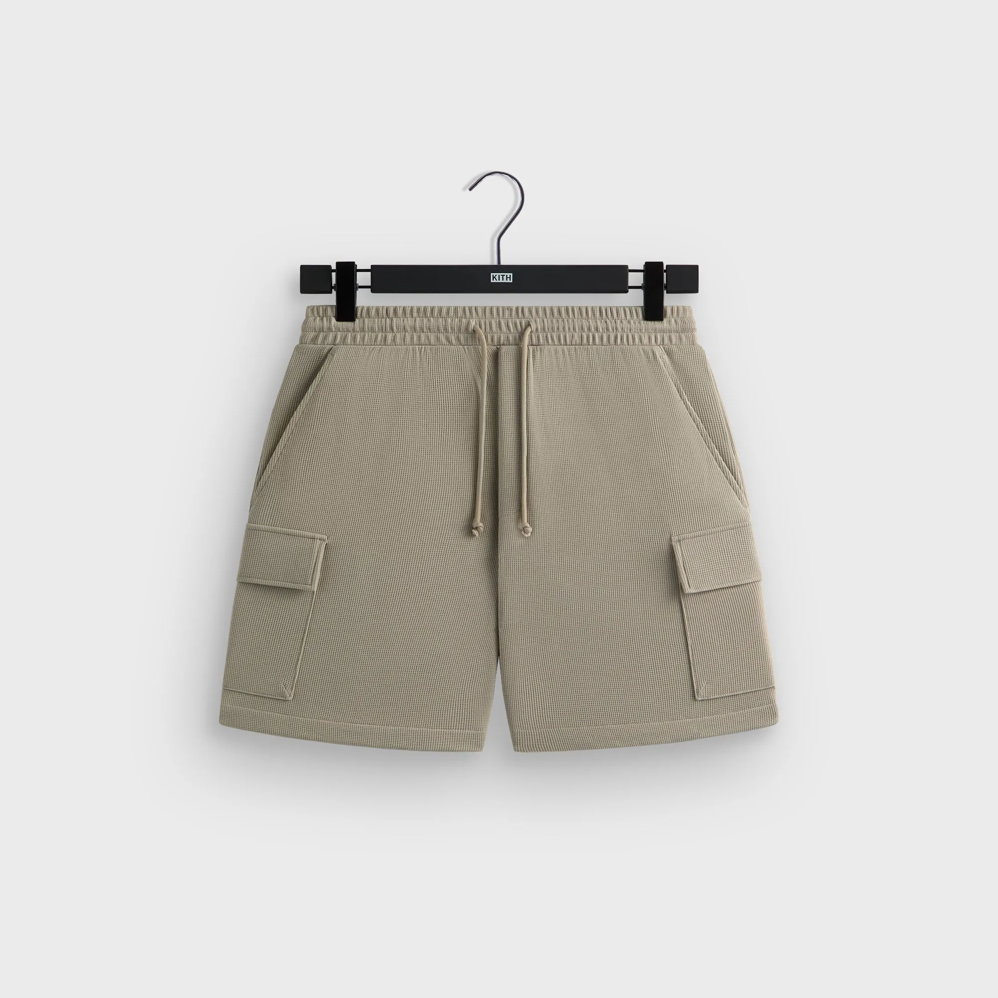 Kith Micro Waffle Fairfax Cargo Shorts - Plaster sold by Kith