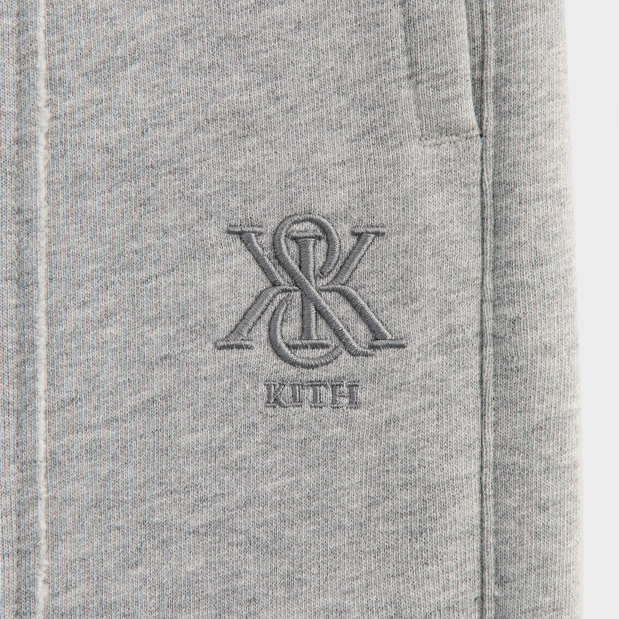Kith Bryson Panelled Sweatpant - Mid Heather Grey sold by Kith product image thumbnail 4
