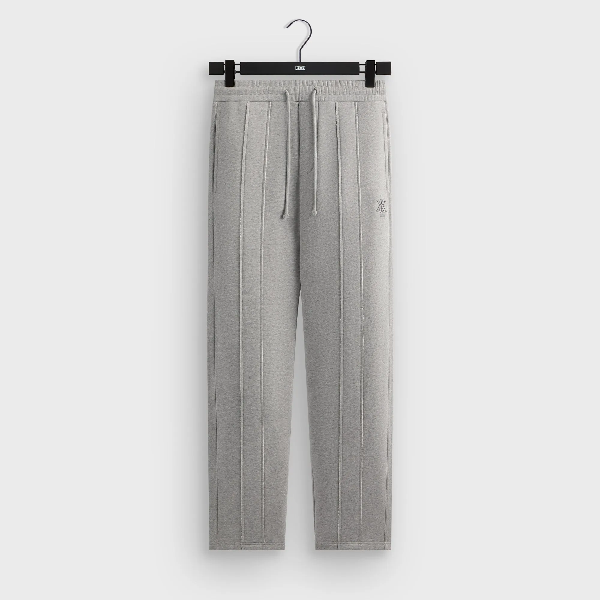 Kith Bryson Panelled Sweatpant - Mid Heather Grey sold by Kith
