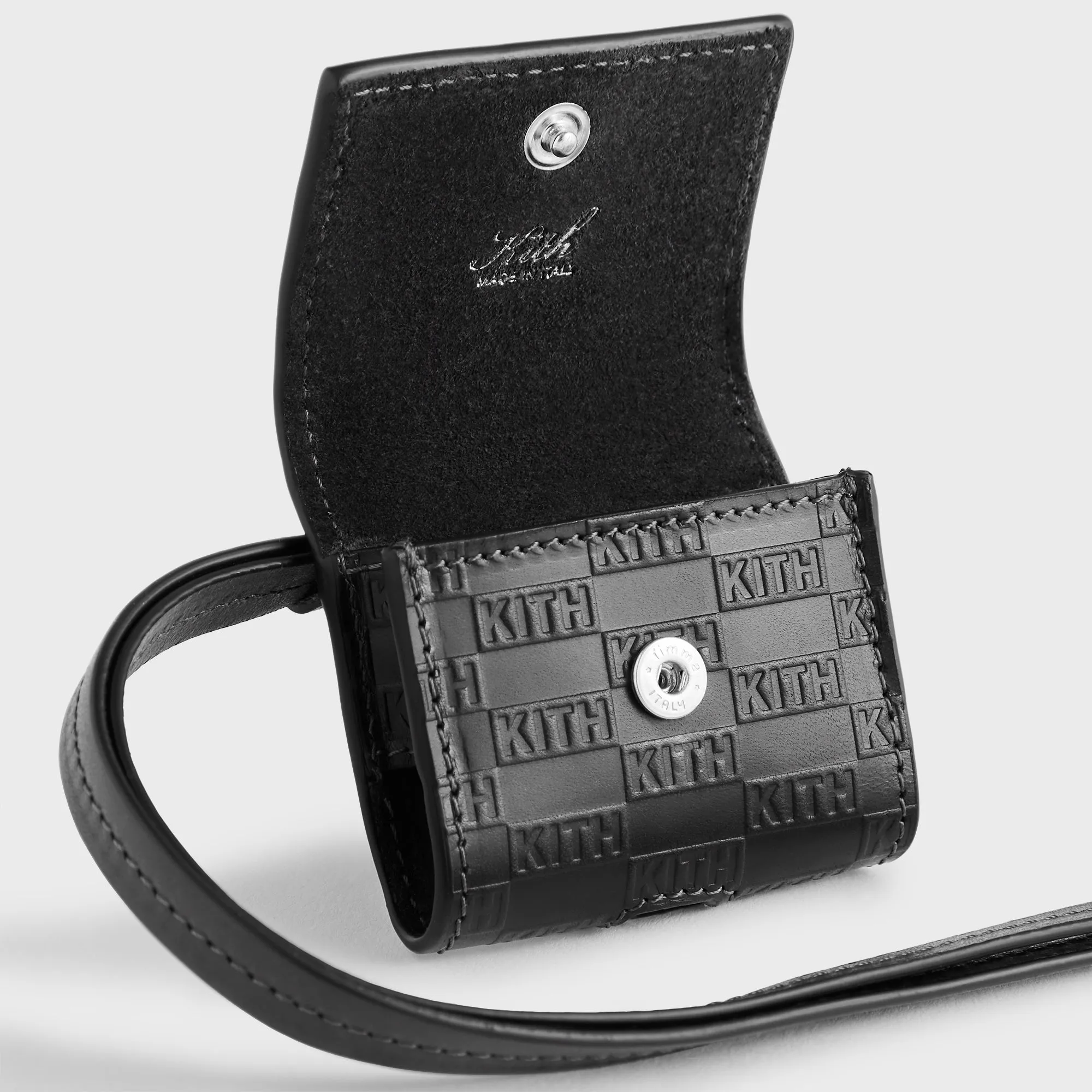 Kith Monogram Deboss AirPods Case - Black sold by Kith product image thumbnail 3