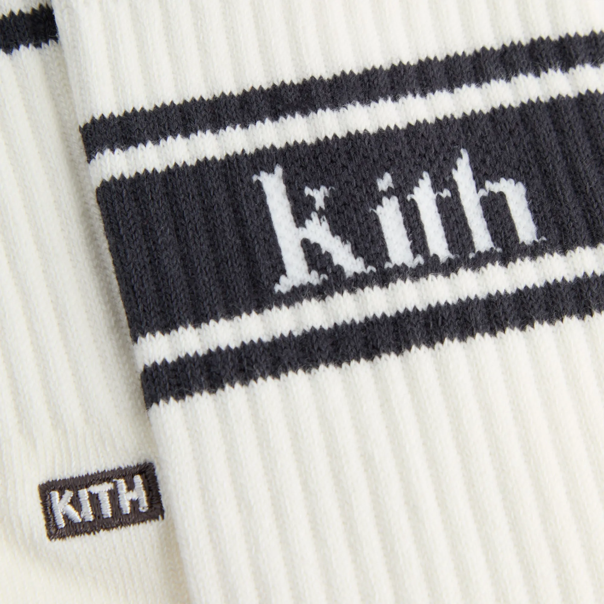 Kith Variegated Stripe Crew Socks - Silk sold by Kith product image thumbnail 4