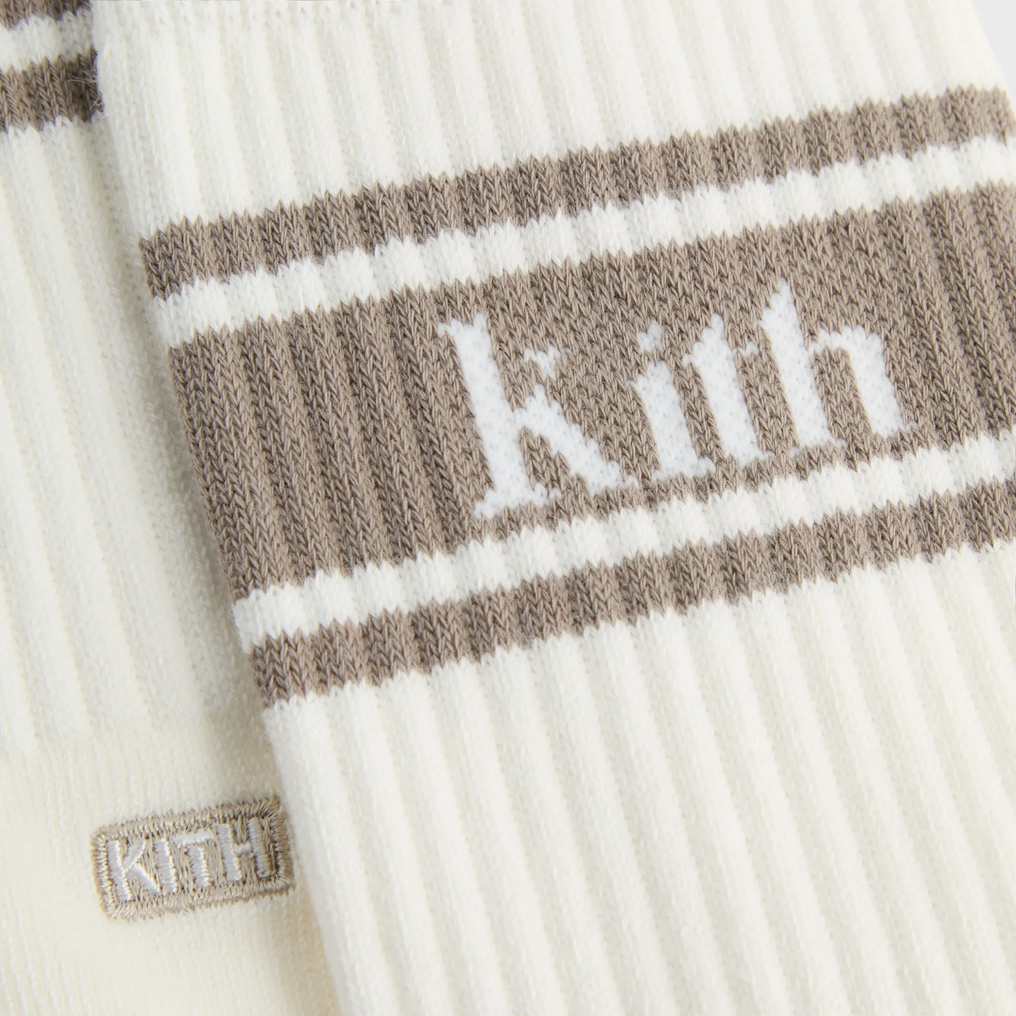 Kith Variegated Stripe Crew Socks - Silk sold by Kith product image thumbnail 5