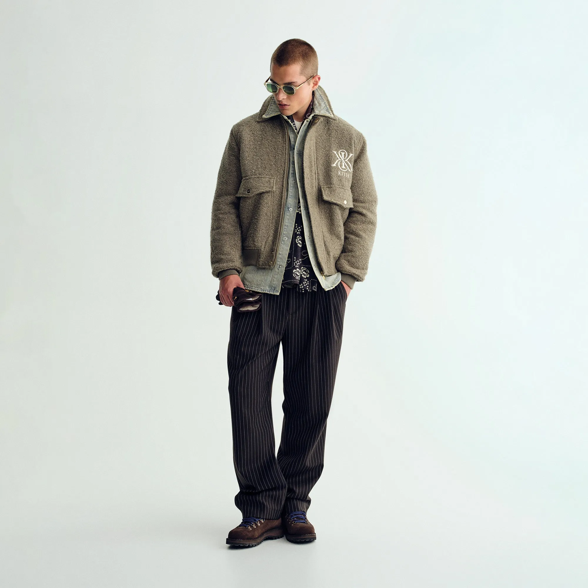 Kith Double Weave Kylan Trouser - Kindling sold by Kith product image thumbnail 2