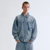 Kith Alonzo Denim Jacket - Mid Indigo sold by Kith