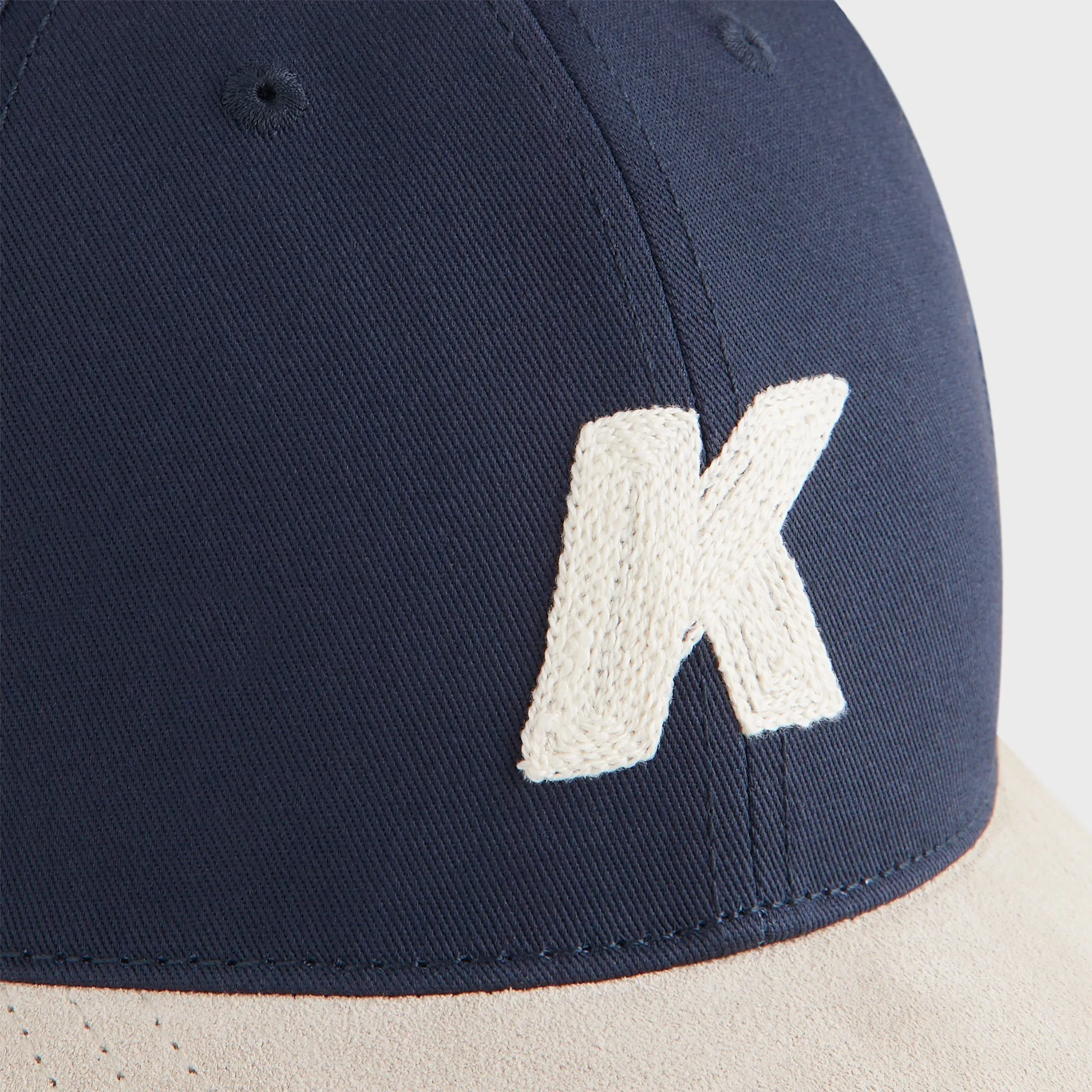 Kith Twill & Suede Aaron Classic Cap - Nocturnal sold by Kith product image thumbnail 4