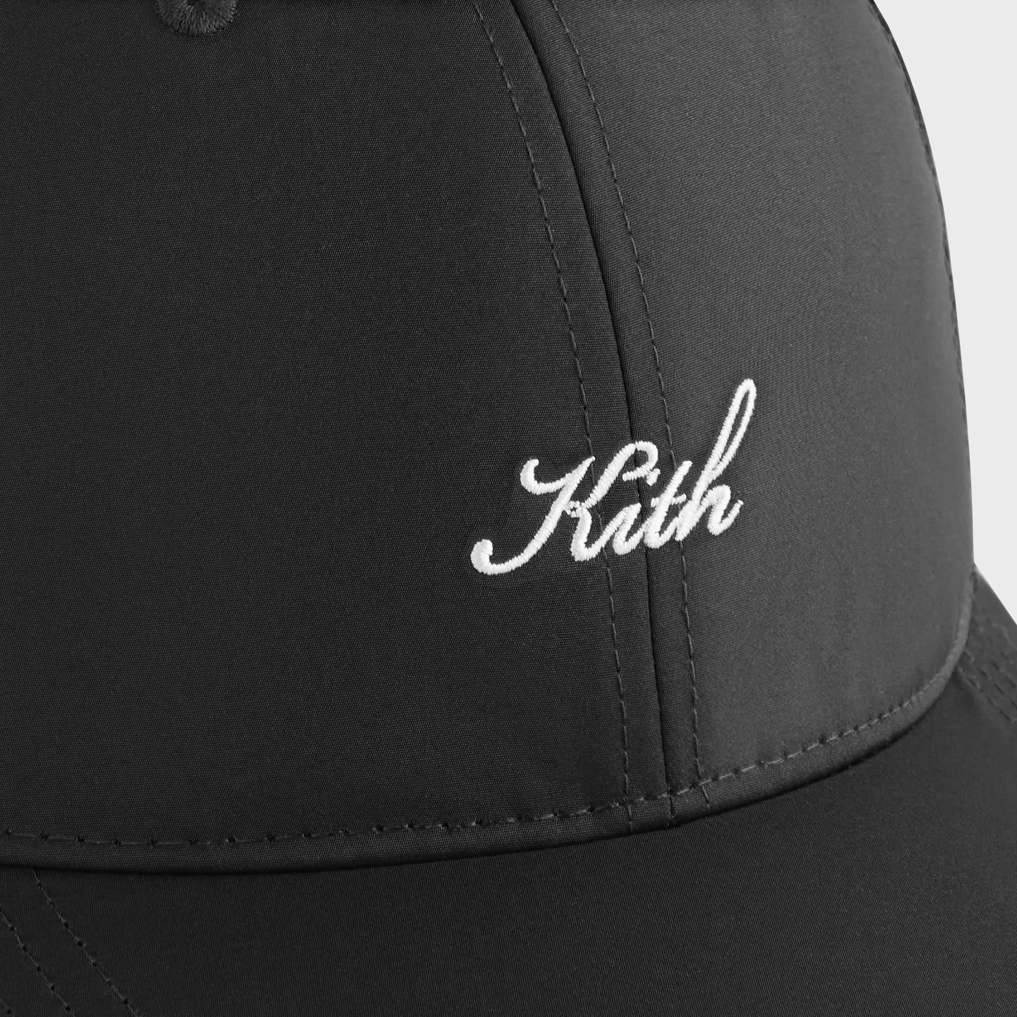 Kith Transitional Nylon Aaron Cap - Black sold by Kith product image thumbnail 5