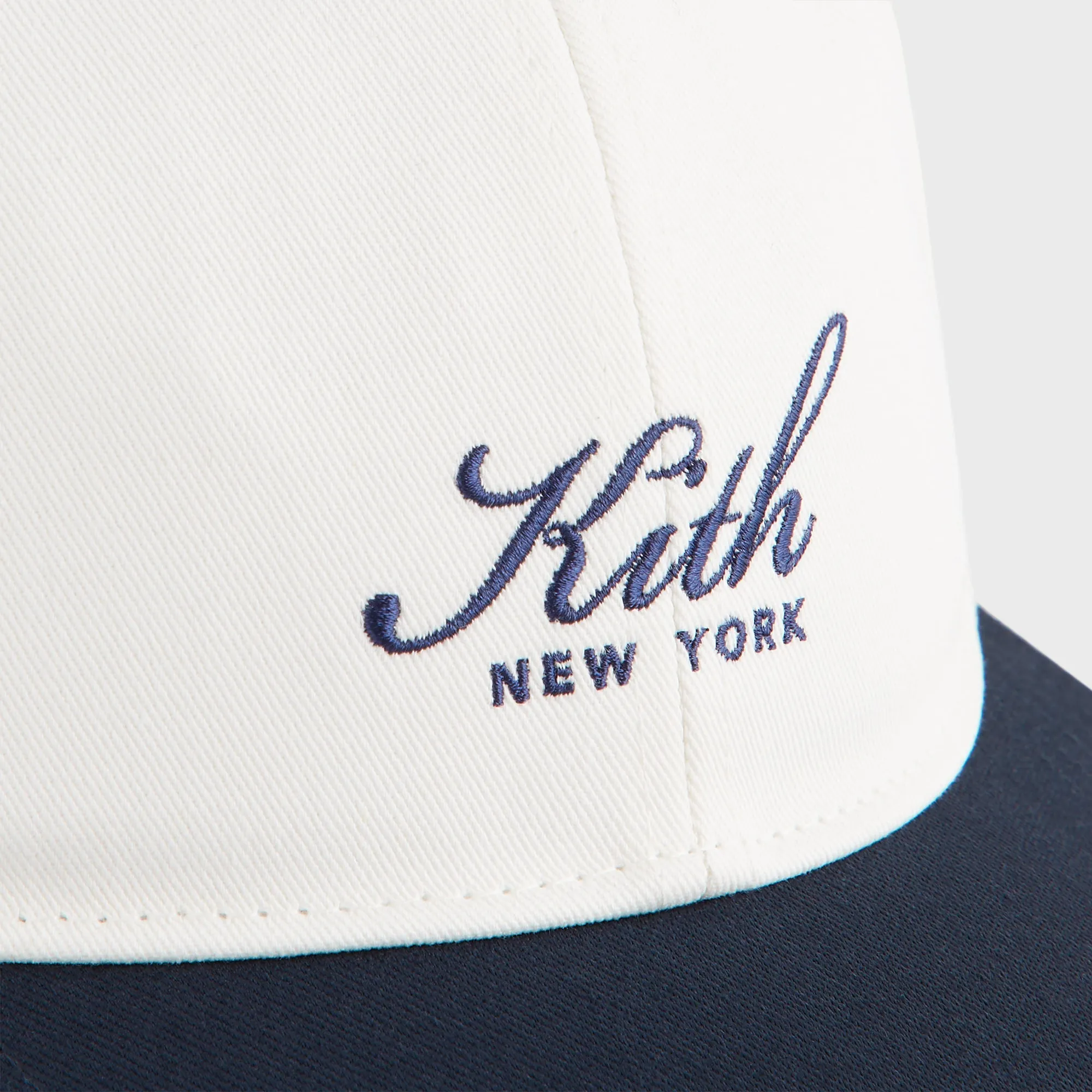 Kith Twill Two Tone New York Script Aaron Classic Cap - Nocturnal sold by Kith product image thumbnail 4