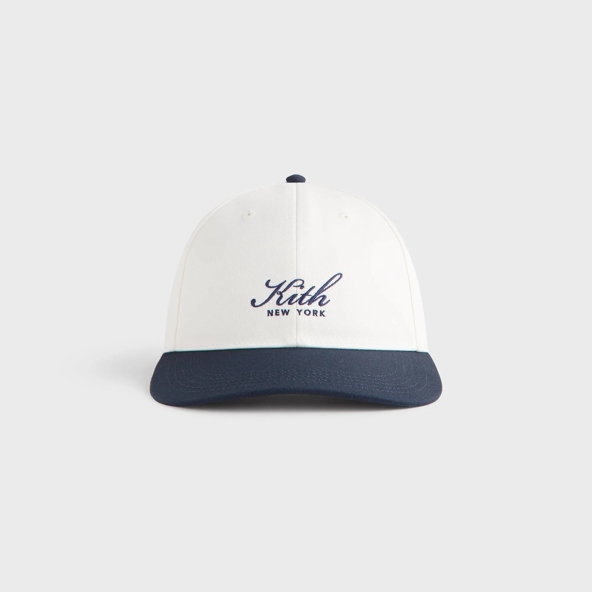 Kith Twill Two Tone New York Script Aaron Classic Cap - Nocturnal sold by Kith