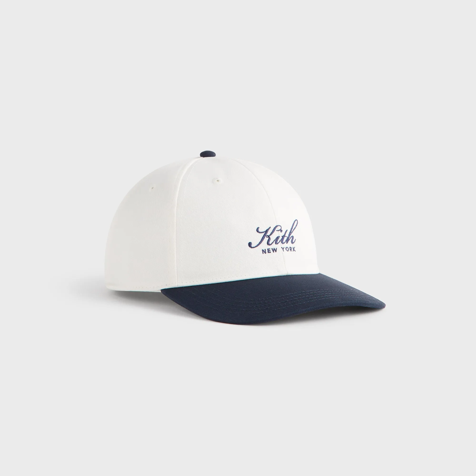 Kith Twill Two Tone New York Script Aaron Classic Cap - Nocturnal sold by Kith product image thumbnail 3