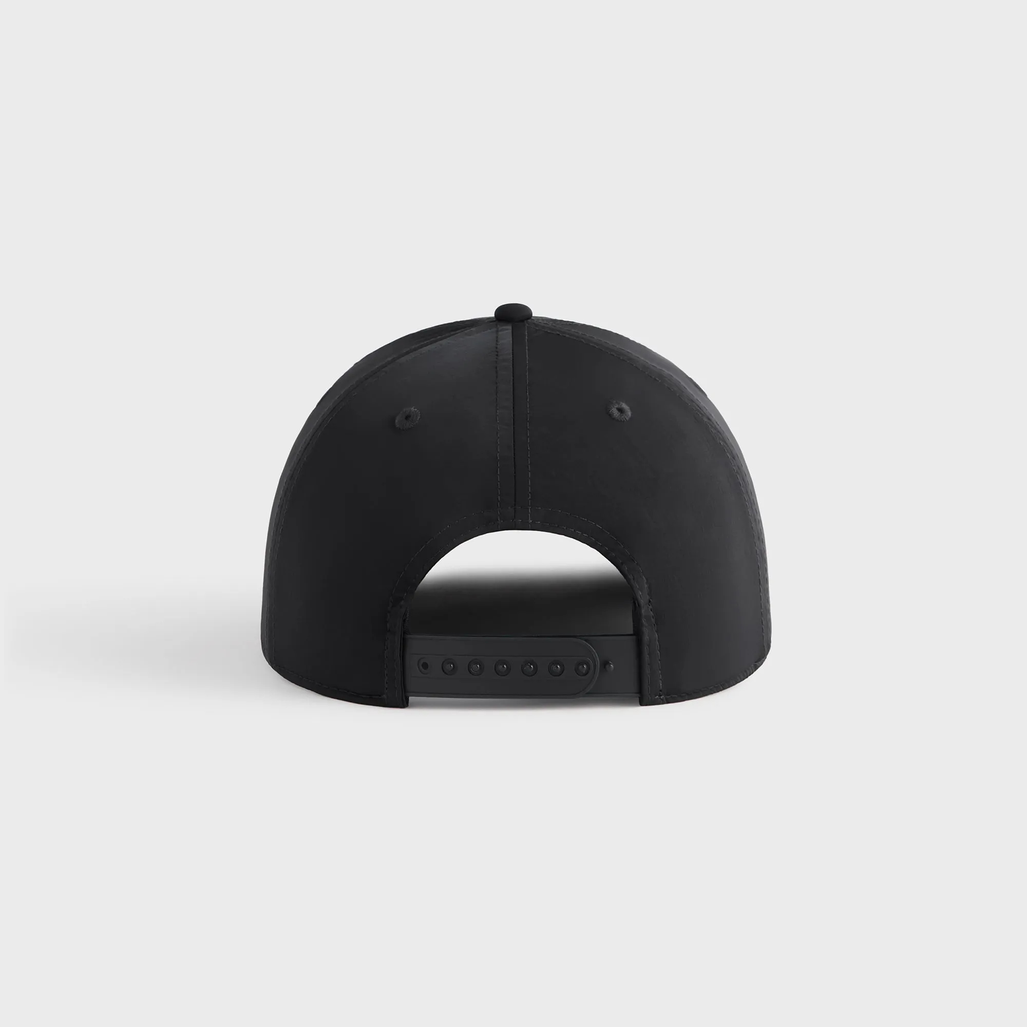 Kith Wrinkle Nylon Bay Low Pinch Crown Snapback - Black sold by Kith product image thumbnail 3