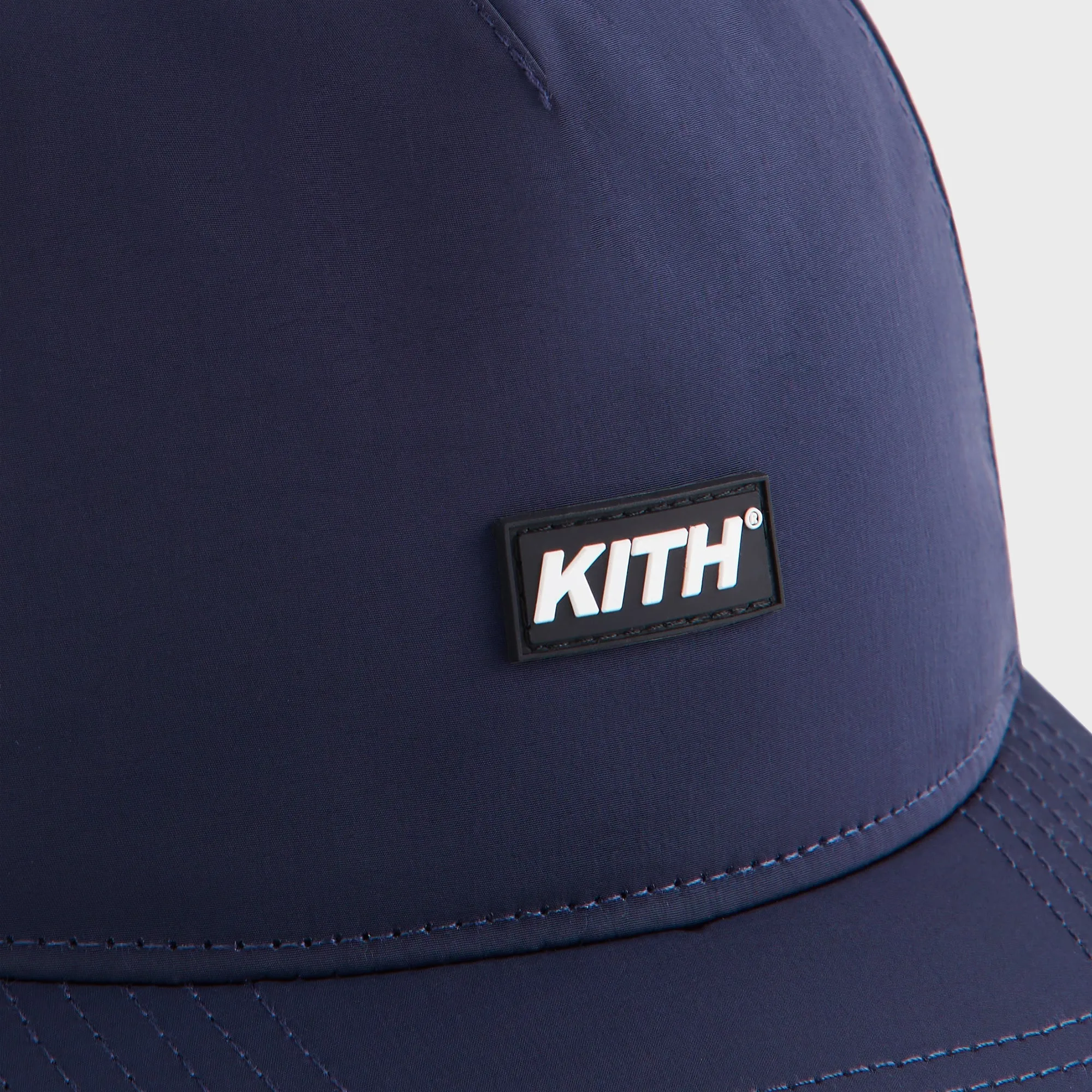 Kith Wrinkle Nylon Bay Low Pinch Crown Snapback - Nocturnal sold by Kith product image thumbnail 5