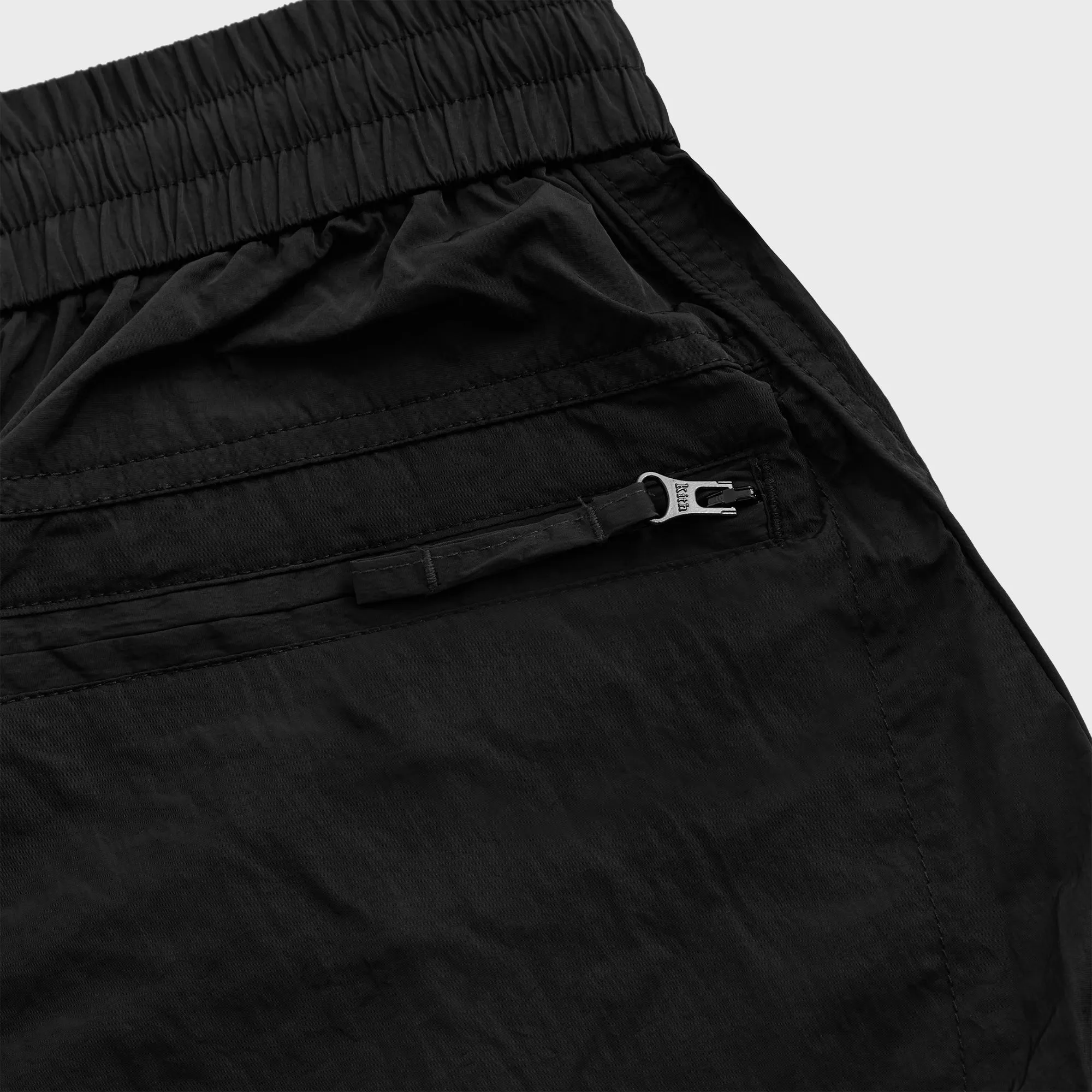Kith Wrinkle Nylon Chauncey Cargo Pant - Black sold by Kith product image thumbnail 4