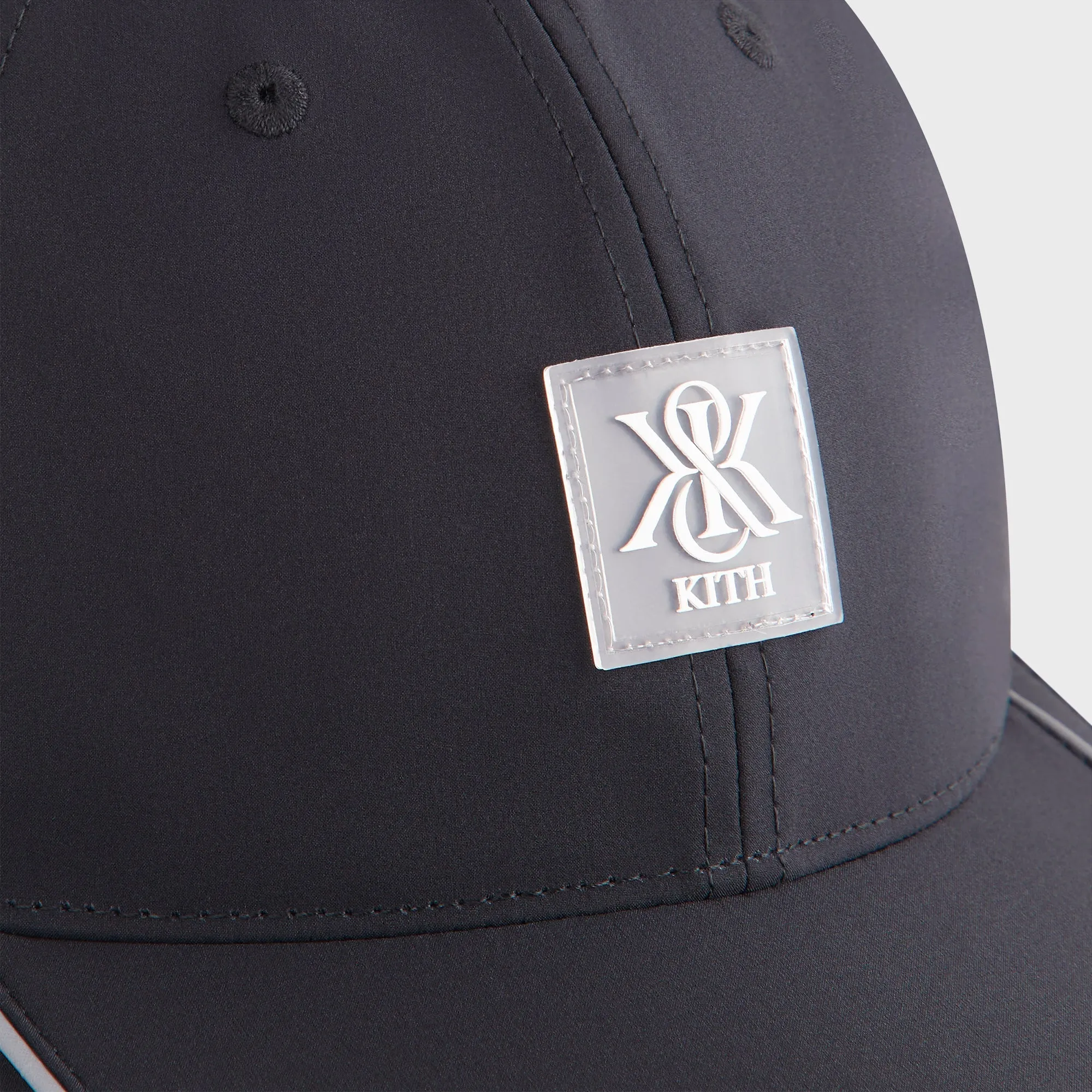 Kith 4-Way Stretch Pieced Aaron Classic Cap - Black sold by Kith product image thumbnail 5
