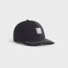 Kith 4-Way Stretch Pieced Aaron Classic Cap - Black sold by Kith